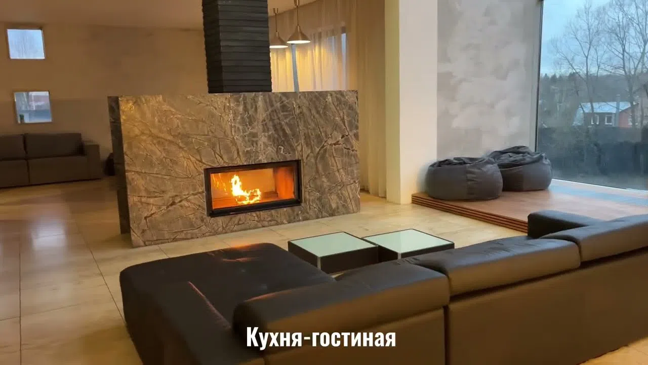 Дача с камином и бассейном, фото 1