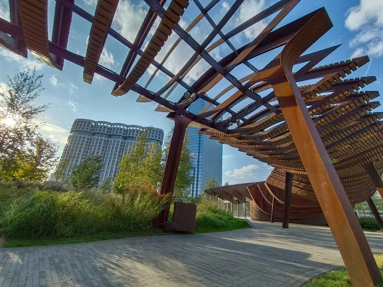 Парящие террасы в парке, фото 5