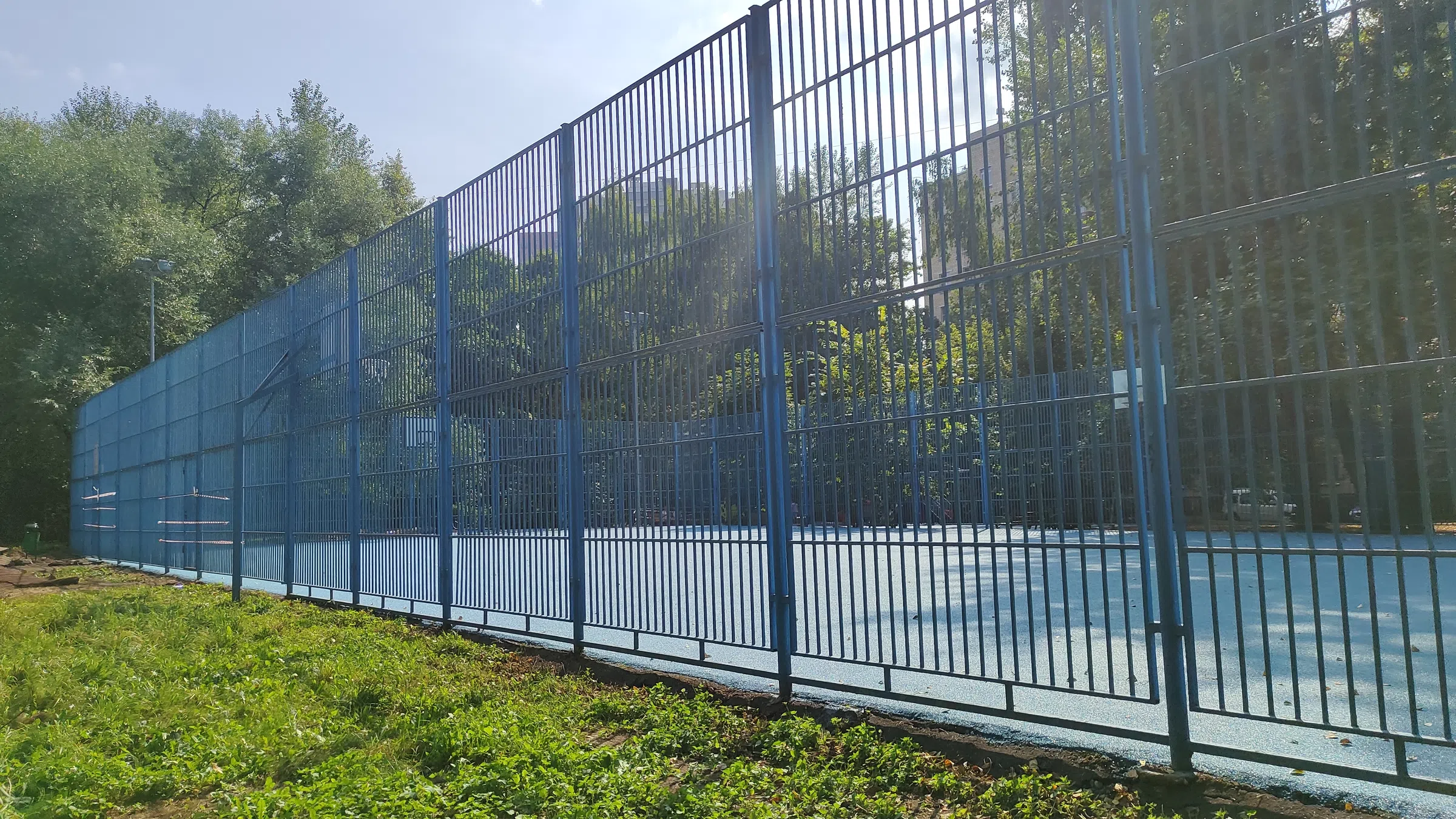 Синяя спортплощадка, фото 2