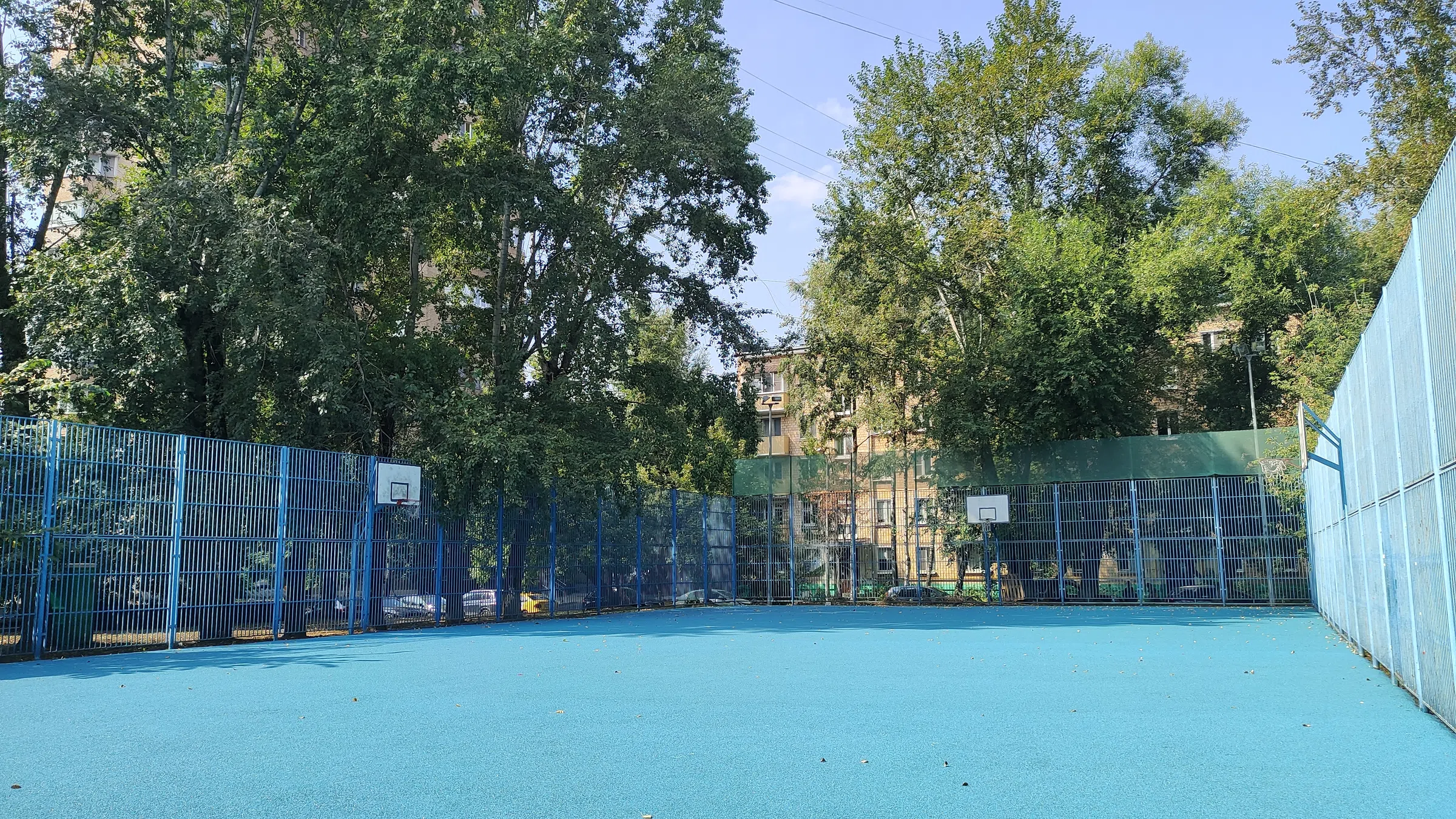 Синяя спортплощадка, фото 4