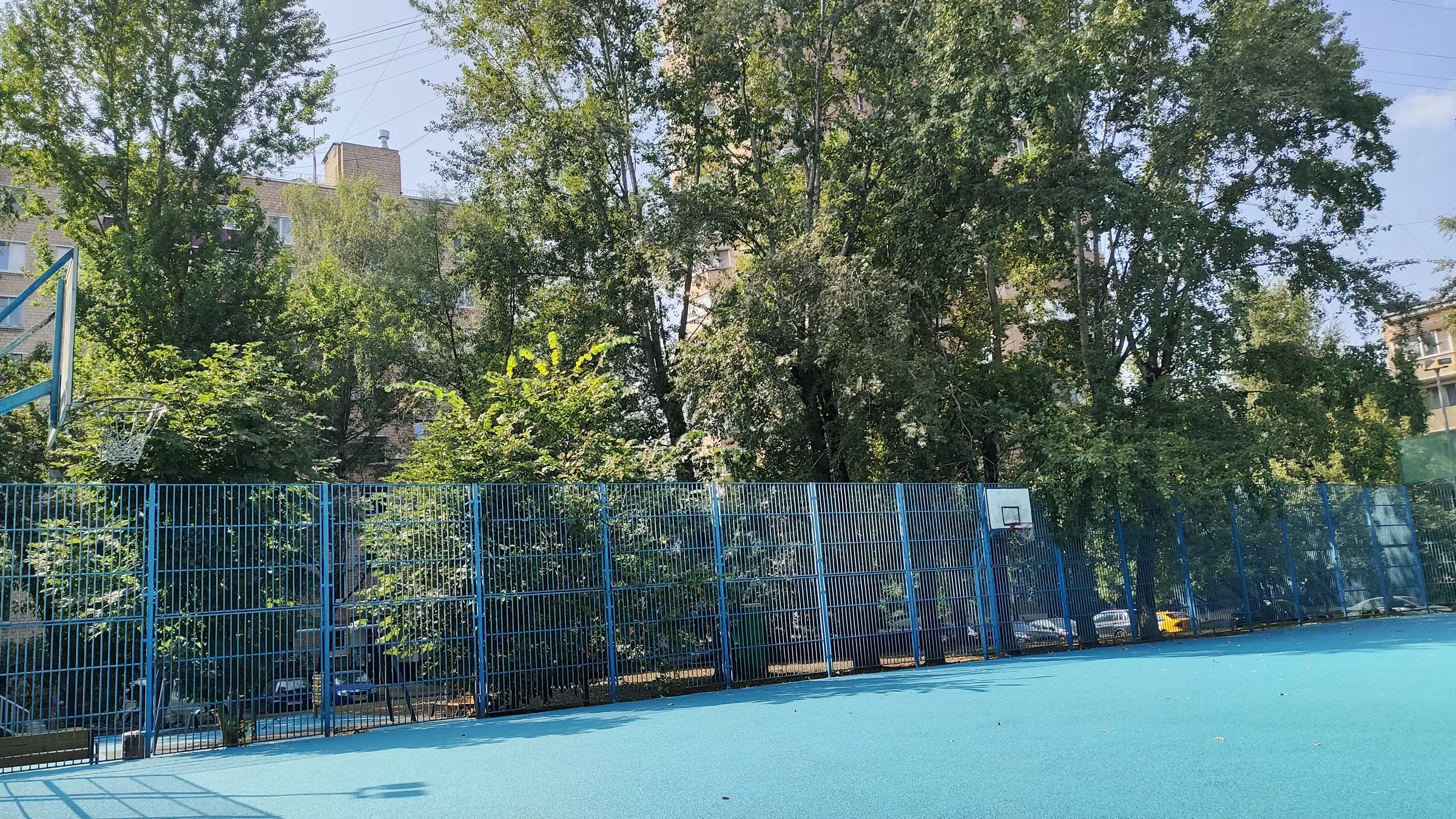 Синяя спортплощадка, фото 5