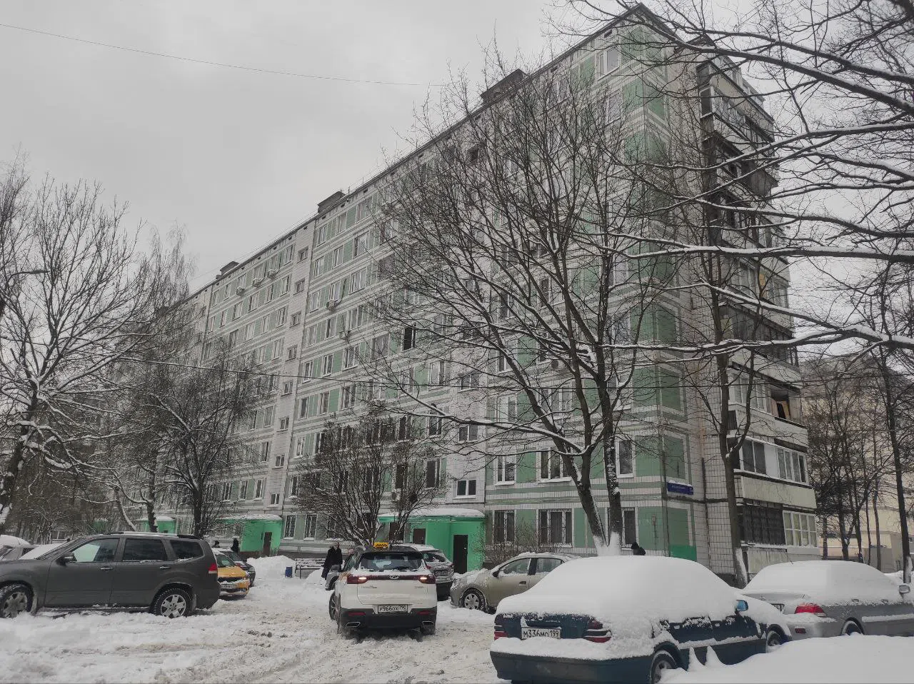 Вид на зимний двор, фото 15