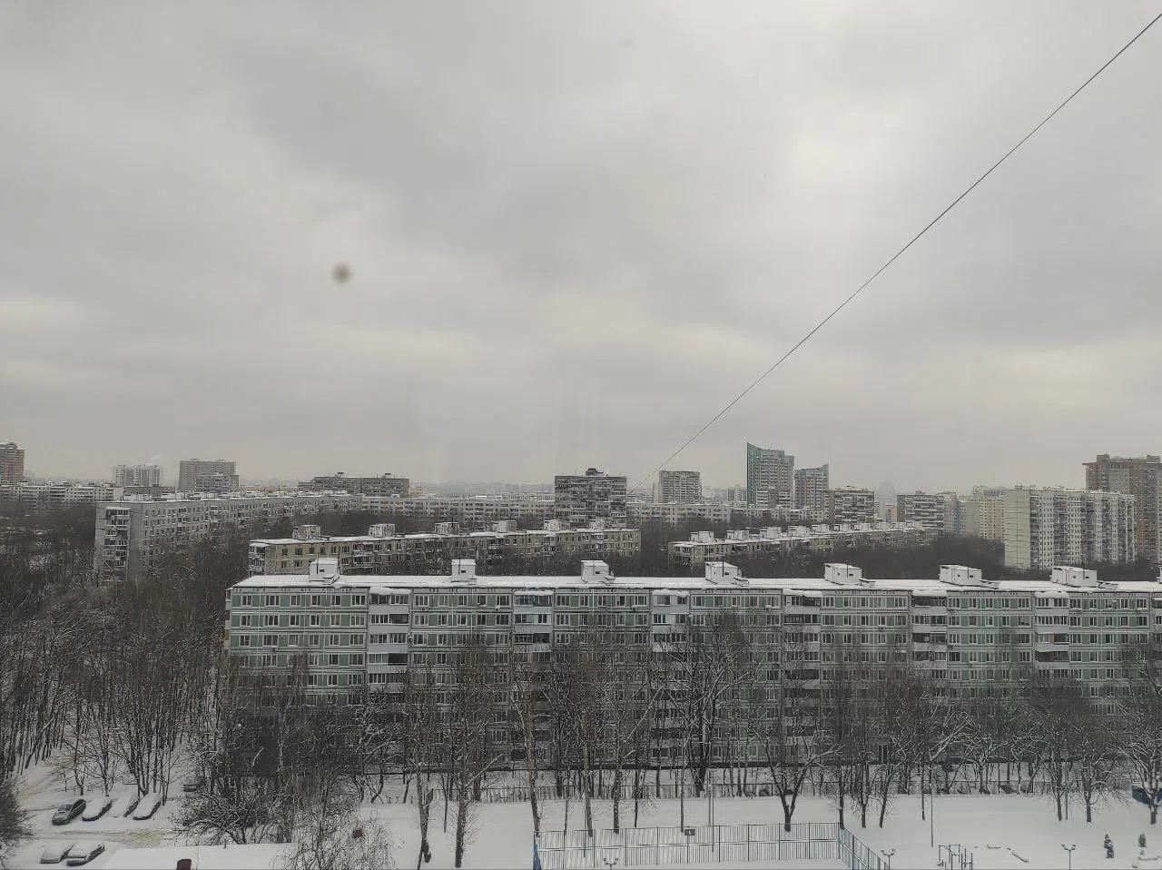 Вид на зимний двор, фото 4