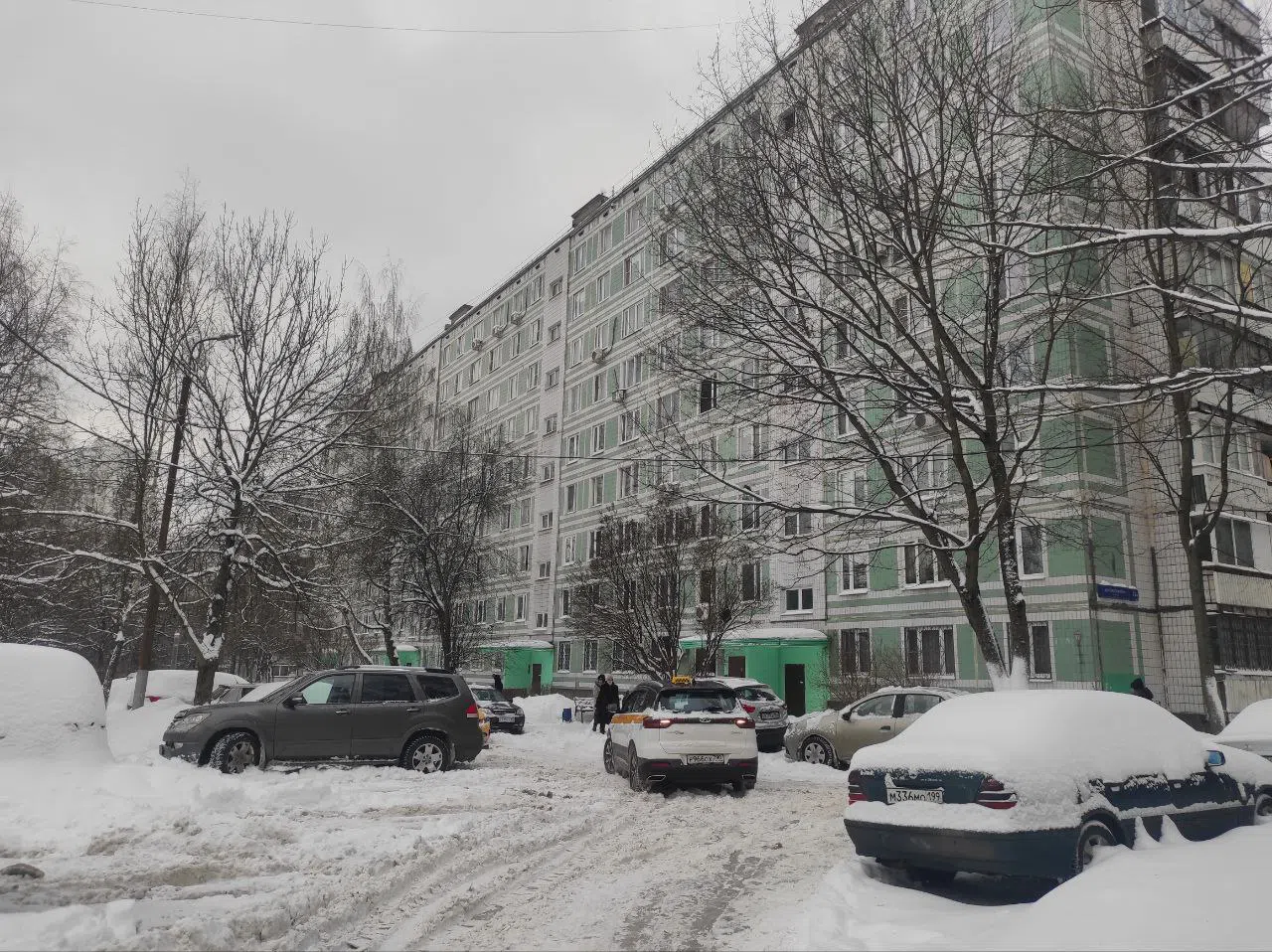 Вид на зимний двор, фото 14