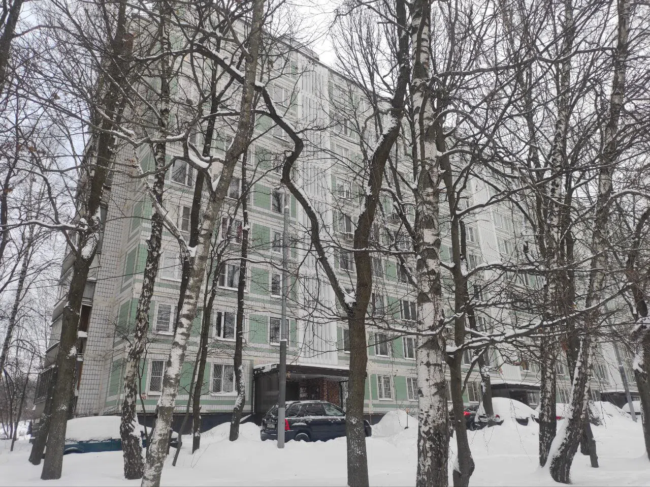 Вид на зимний двор, фото 17