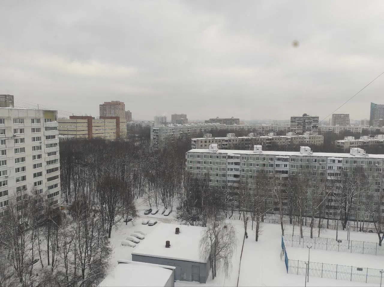 Вид на зимний двор, фото 3