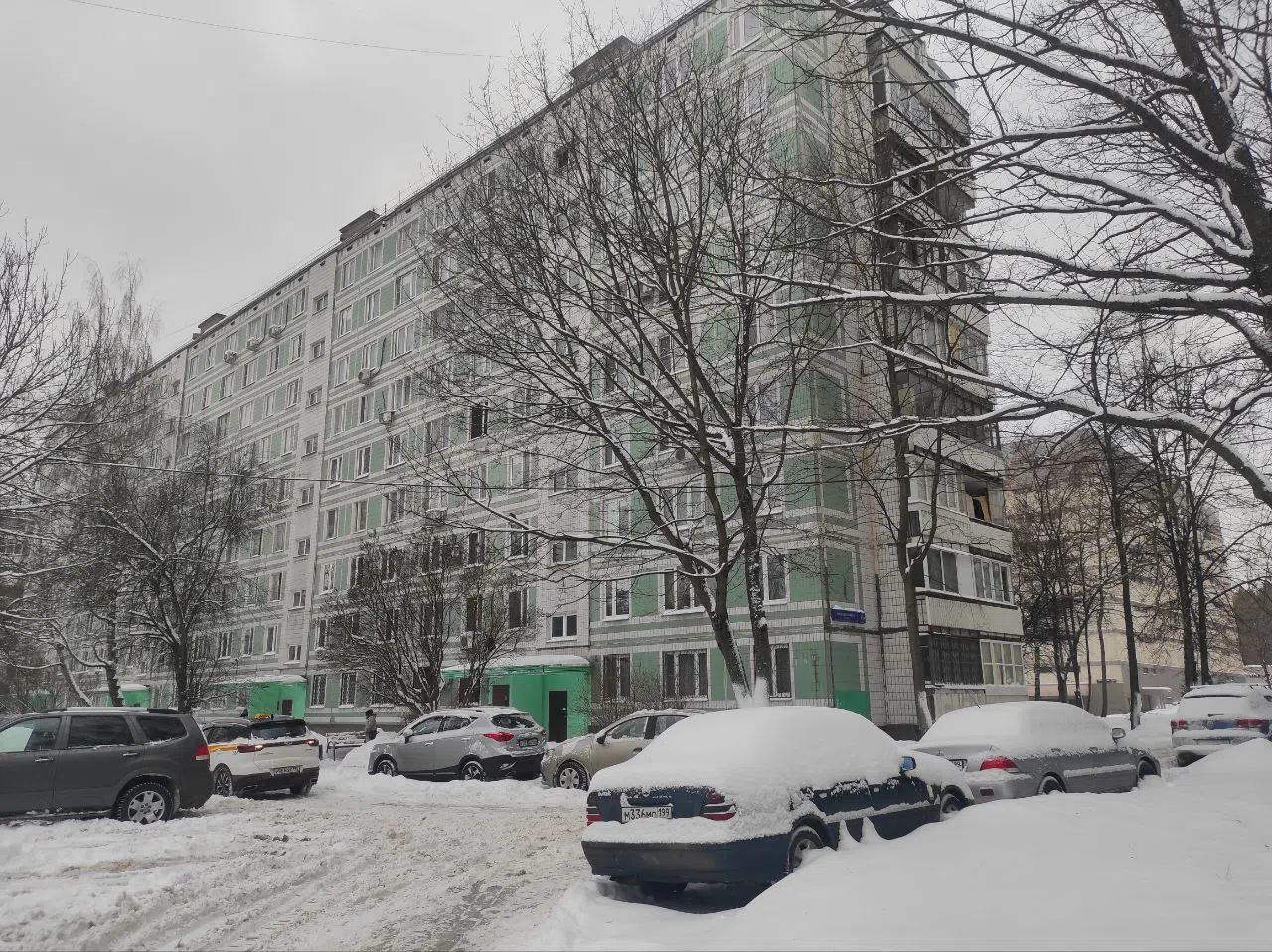 Вид на зимний двор, фото 18