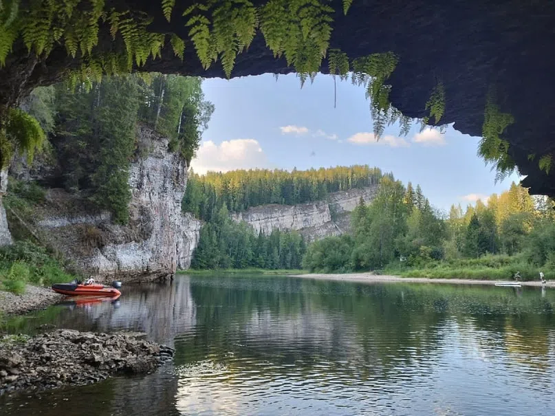 Панорама лесной реки, фото 9