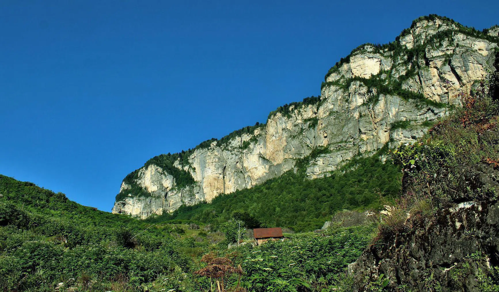 Панорамный бассейн в горах, фото 15