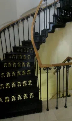 Парадная сталинка с чугунной лестницей, фото 18