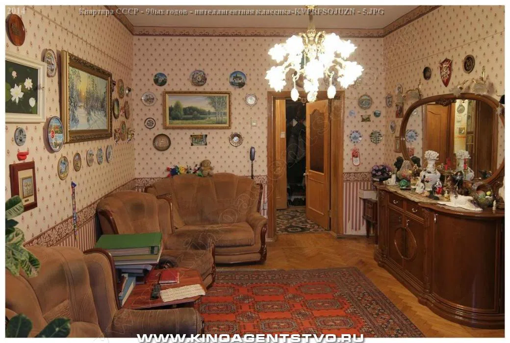 Квартира с коллекцией тарелок, фото 13