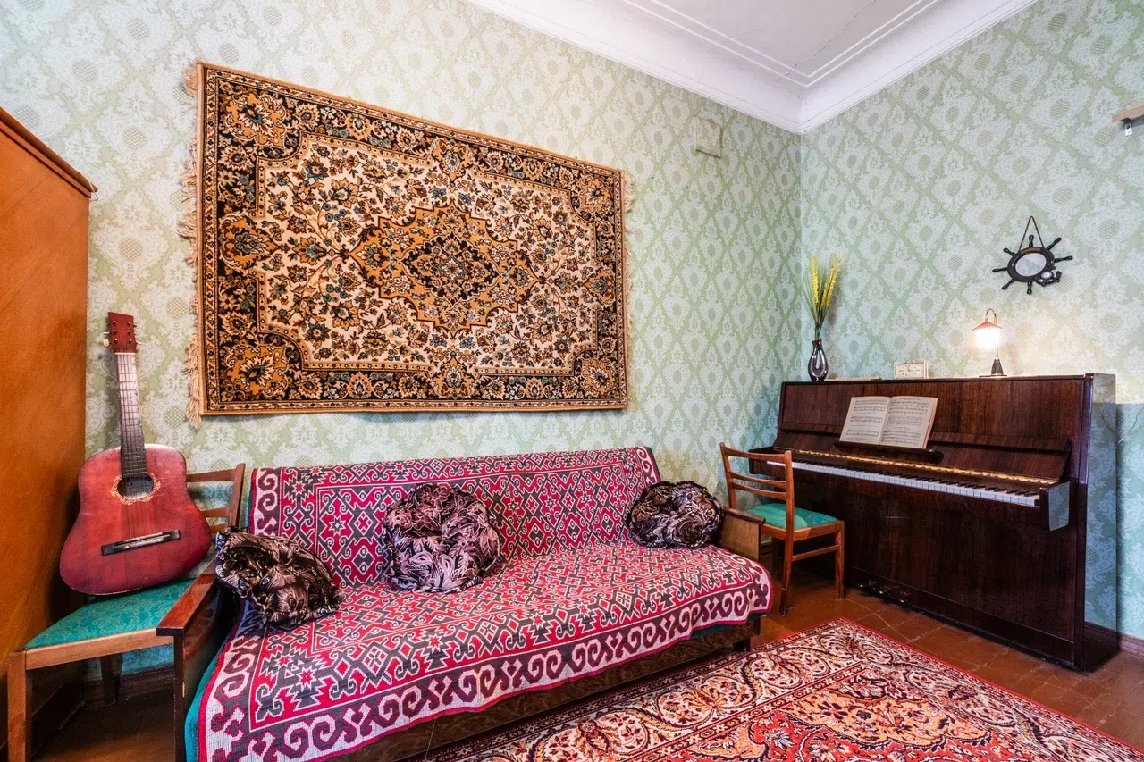 Ретро-гостиная с пианино, фото 2