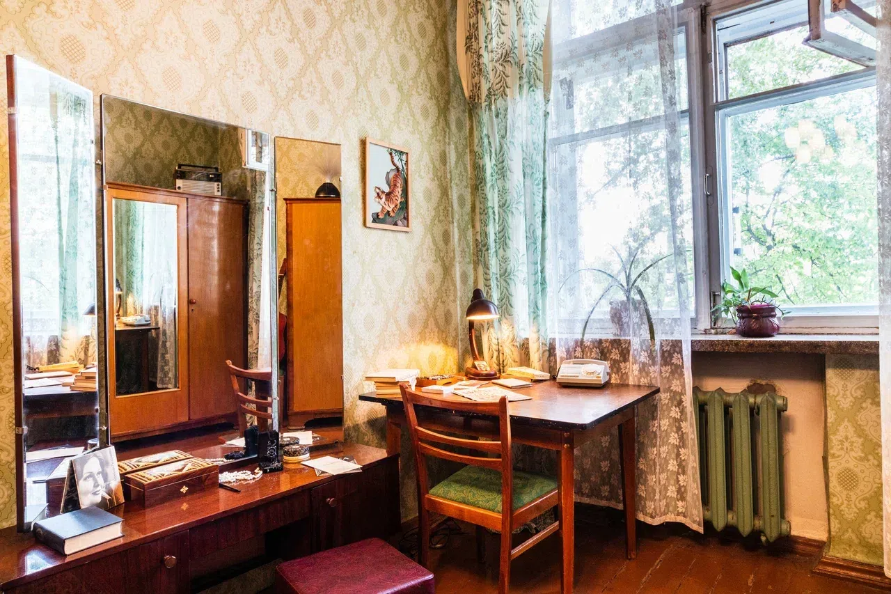 Ретро-гостиная с пианино, фото 4
