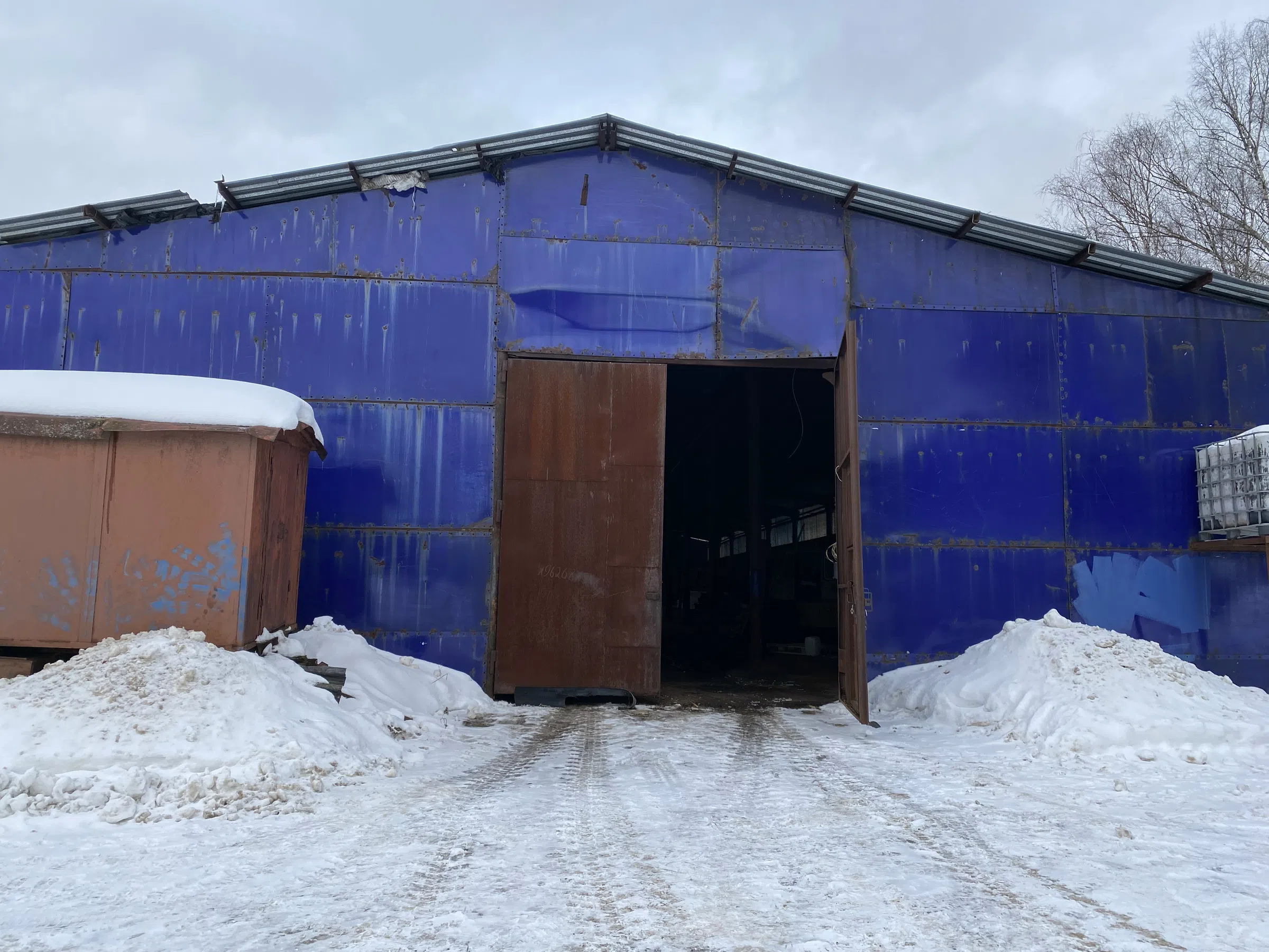 Зимняя лесопилка, фото 22