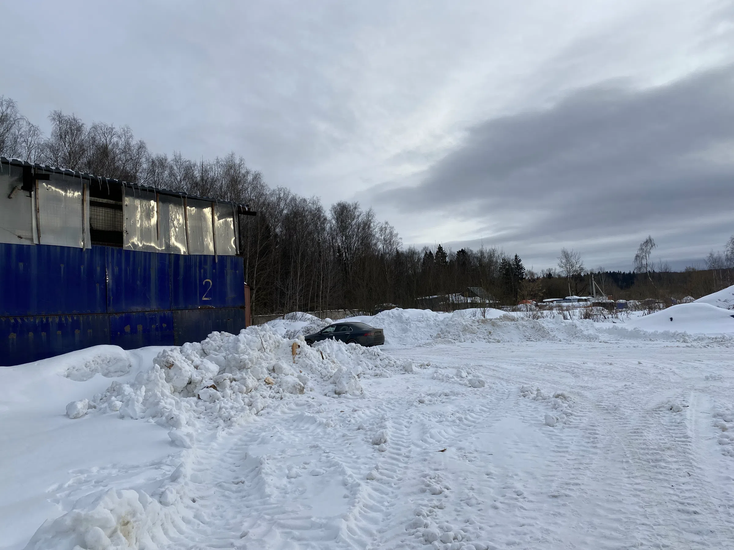 Зимняя лесопилка, фото 8