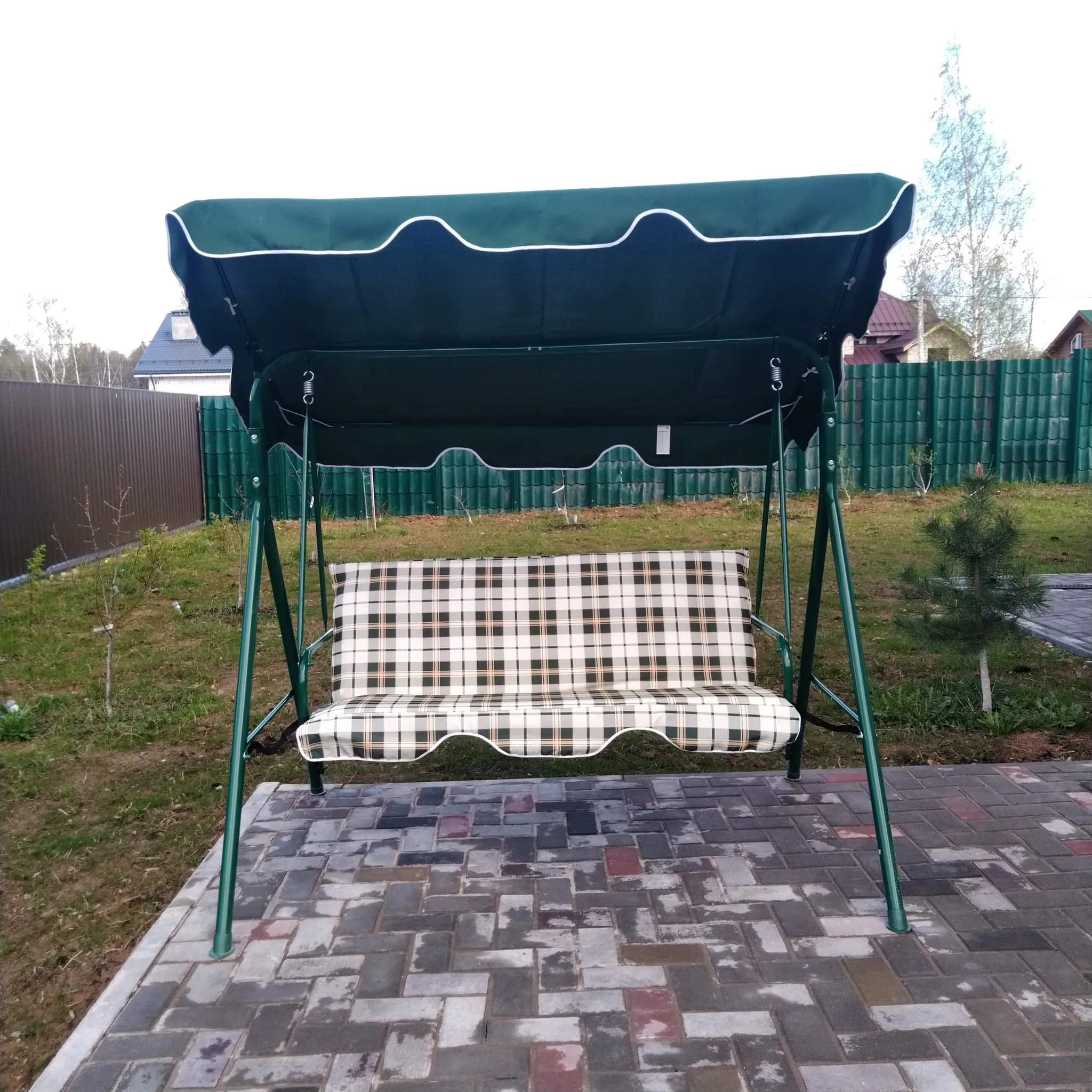 Современный коттедж с качелями, фото 6