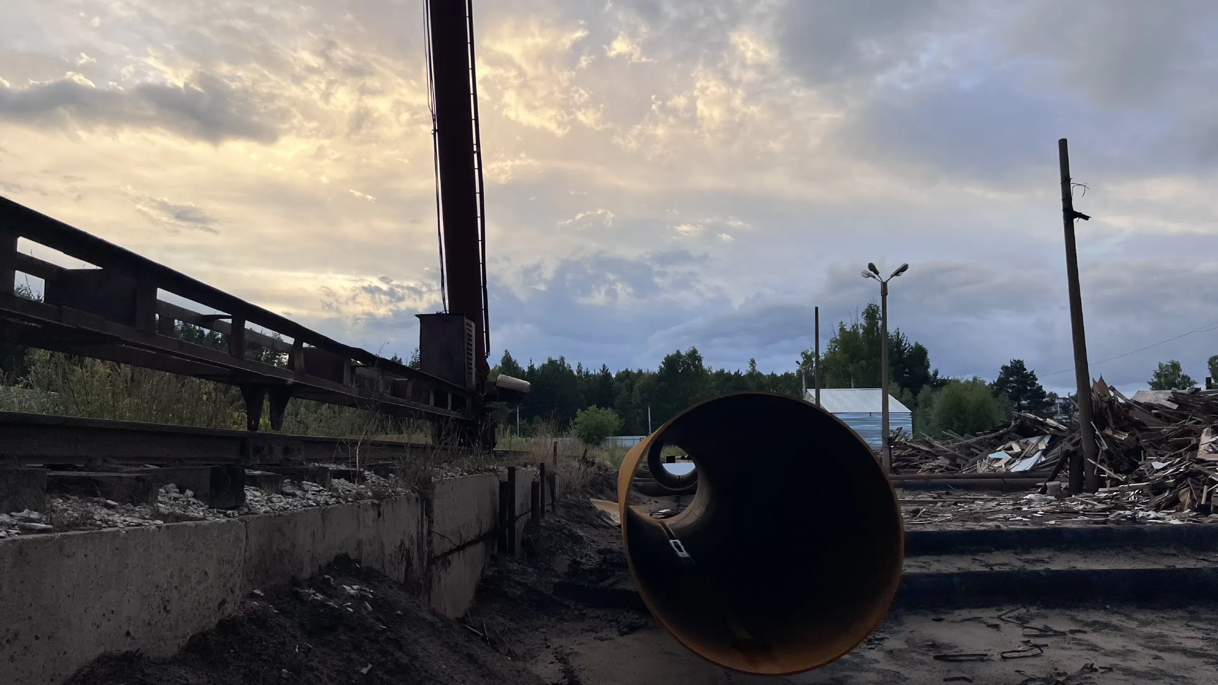 Краны на лесопилке, фото 10