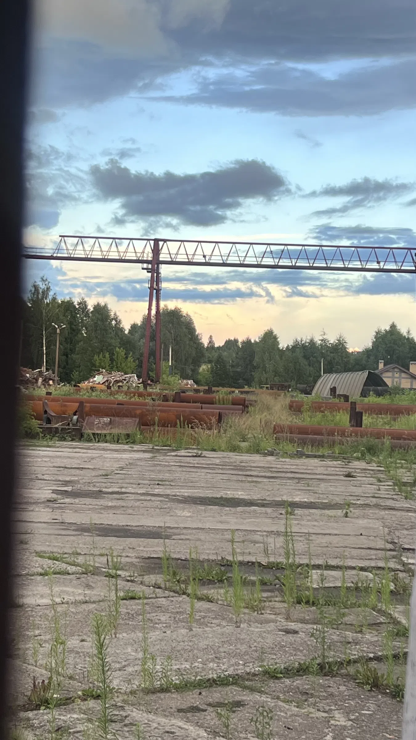 Краны на лесопилке, фото 20