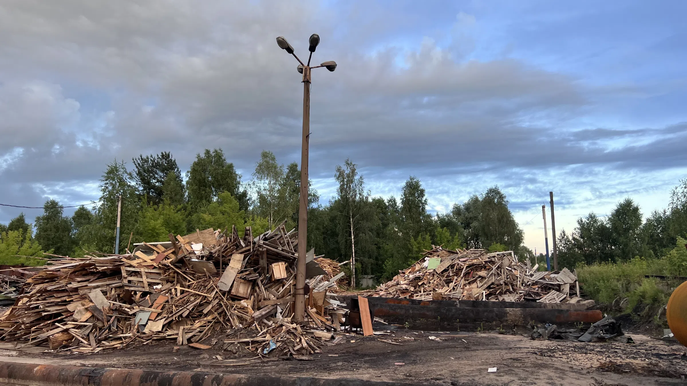 Краны на лесопилке, фото 14