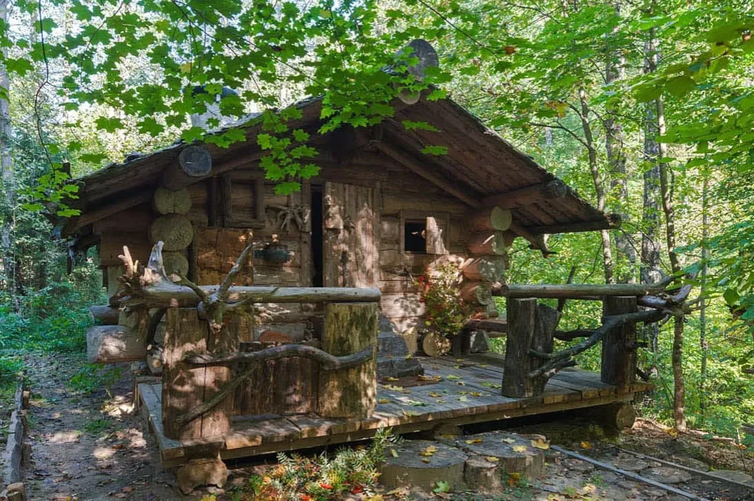 Брусовая дача с каминами, фото 14