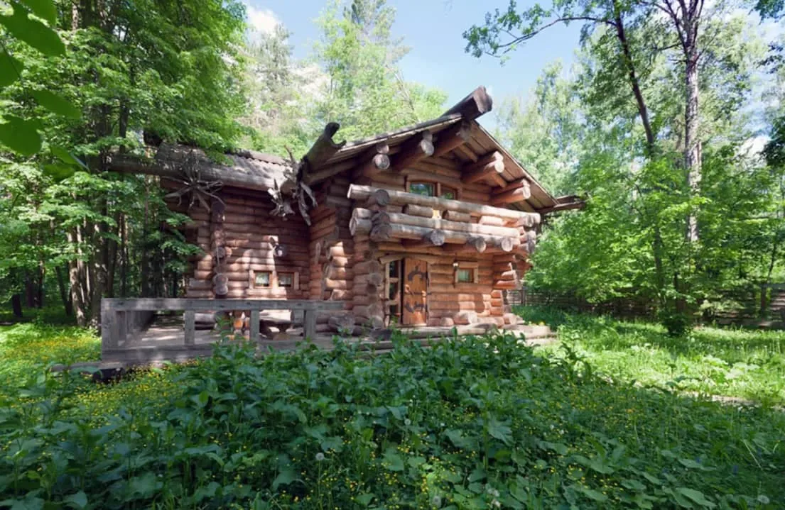 Брусовая дача с каминами, фото 21