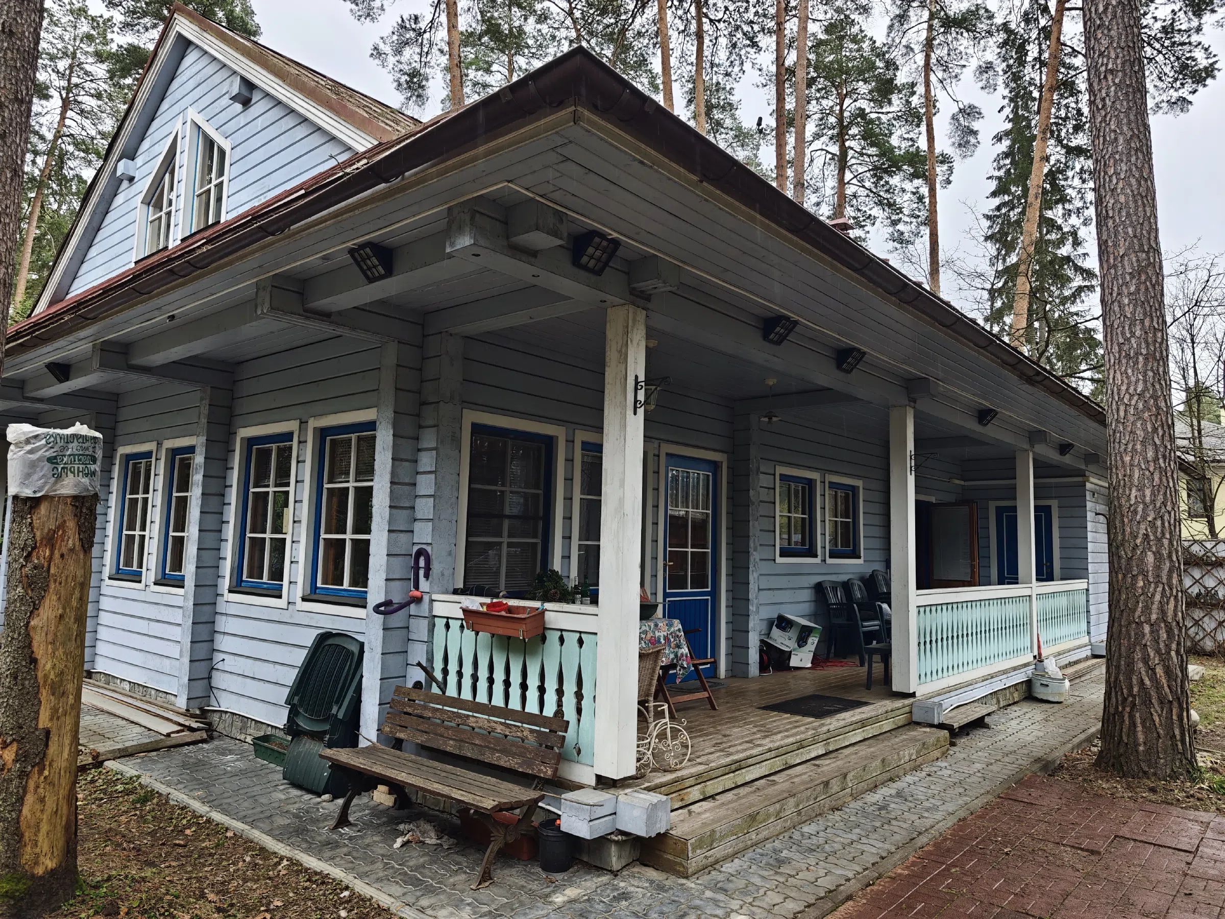 Дом из бруса в лесу, охотничий , фото 7