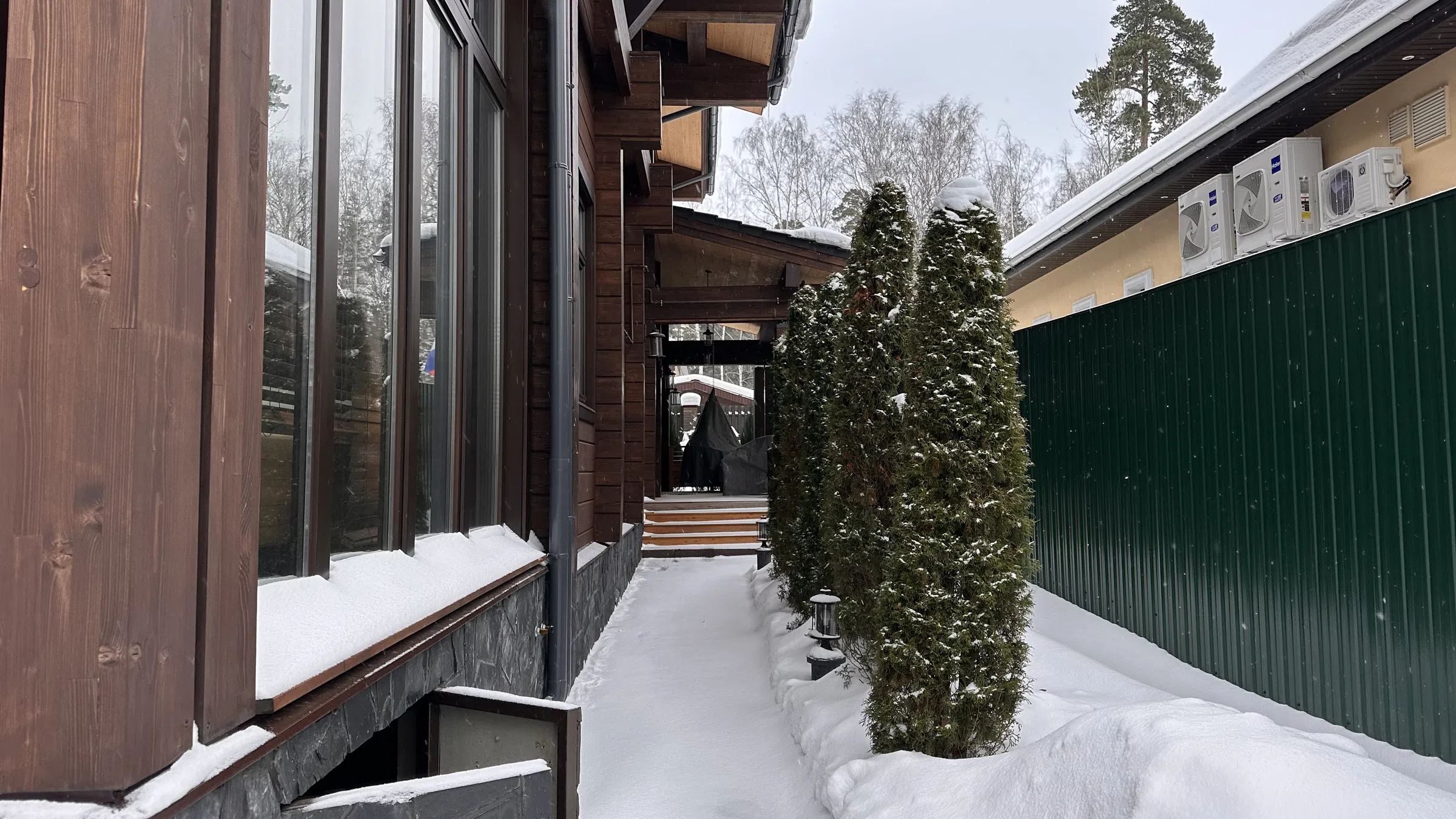 Современный дом из бруса , фото 11