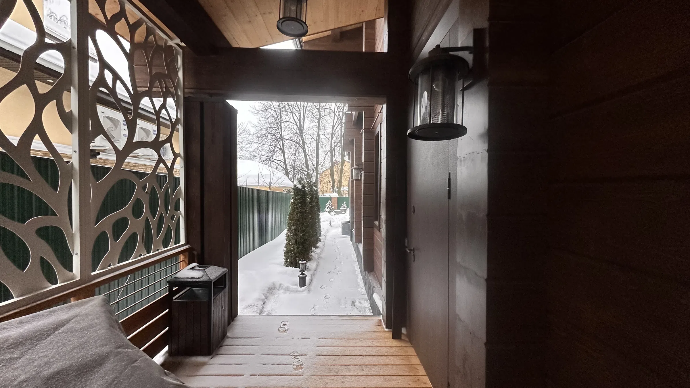 Современный дом из бруса , фото 14