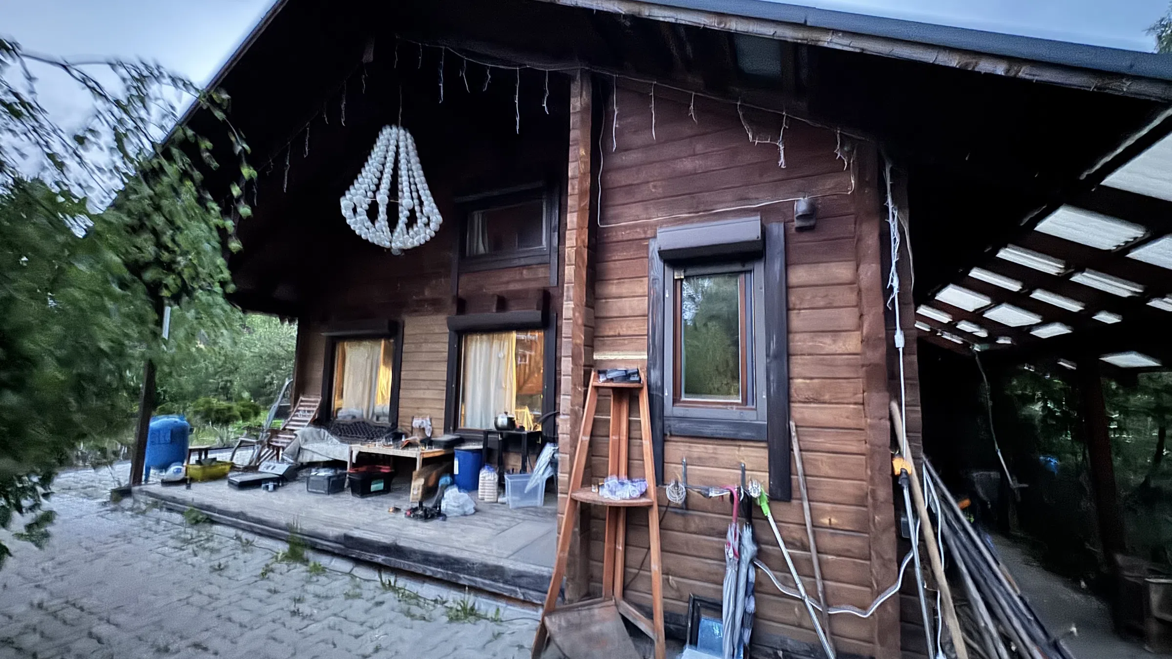 Черный дом из бруса , фото 8