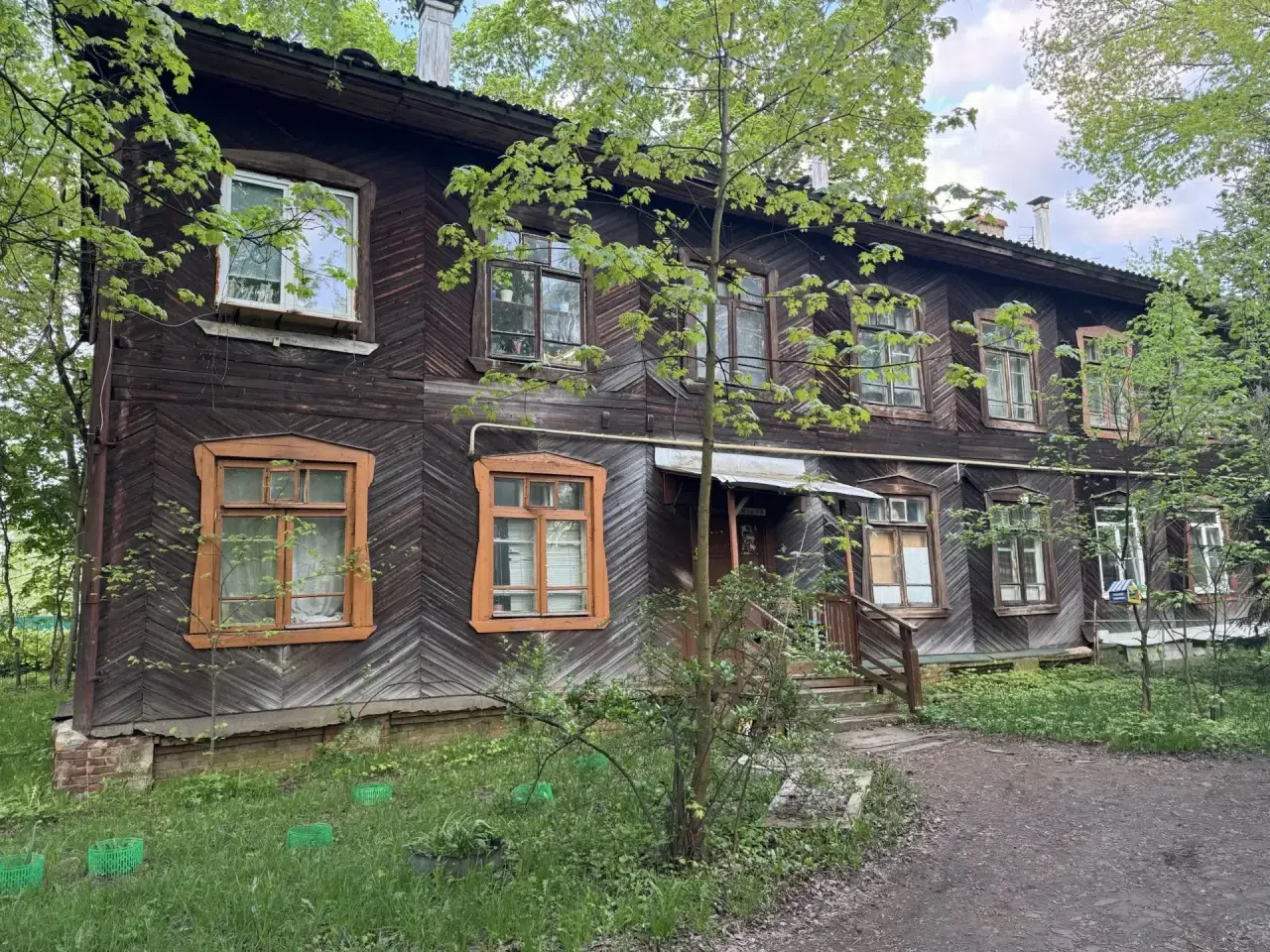 Деревянные старые бараки, фото 23