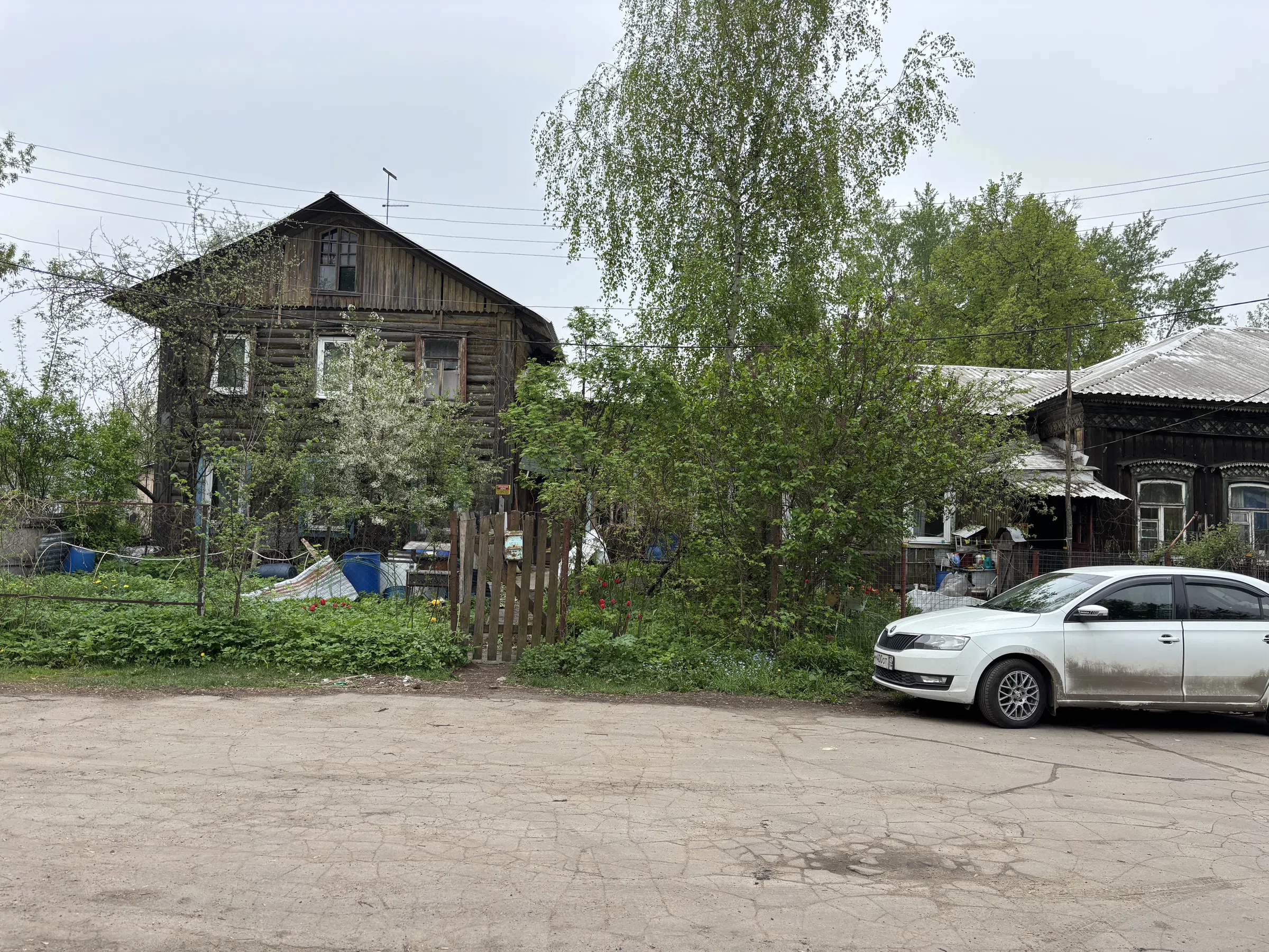 Деревянные старые бараки, фото 14