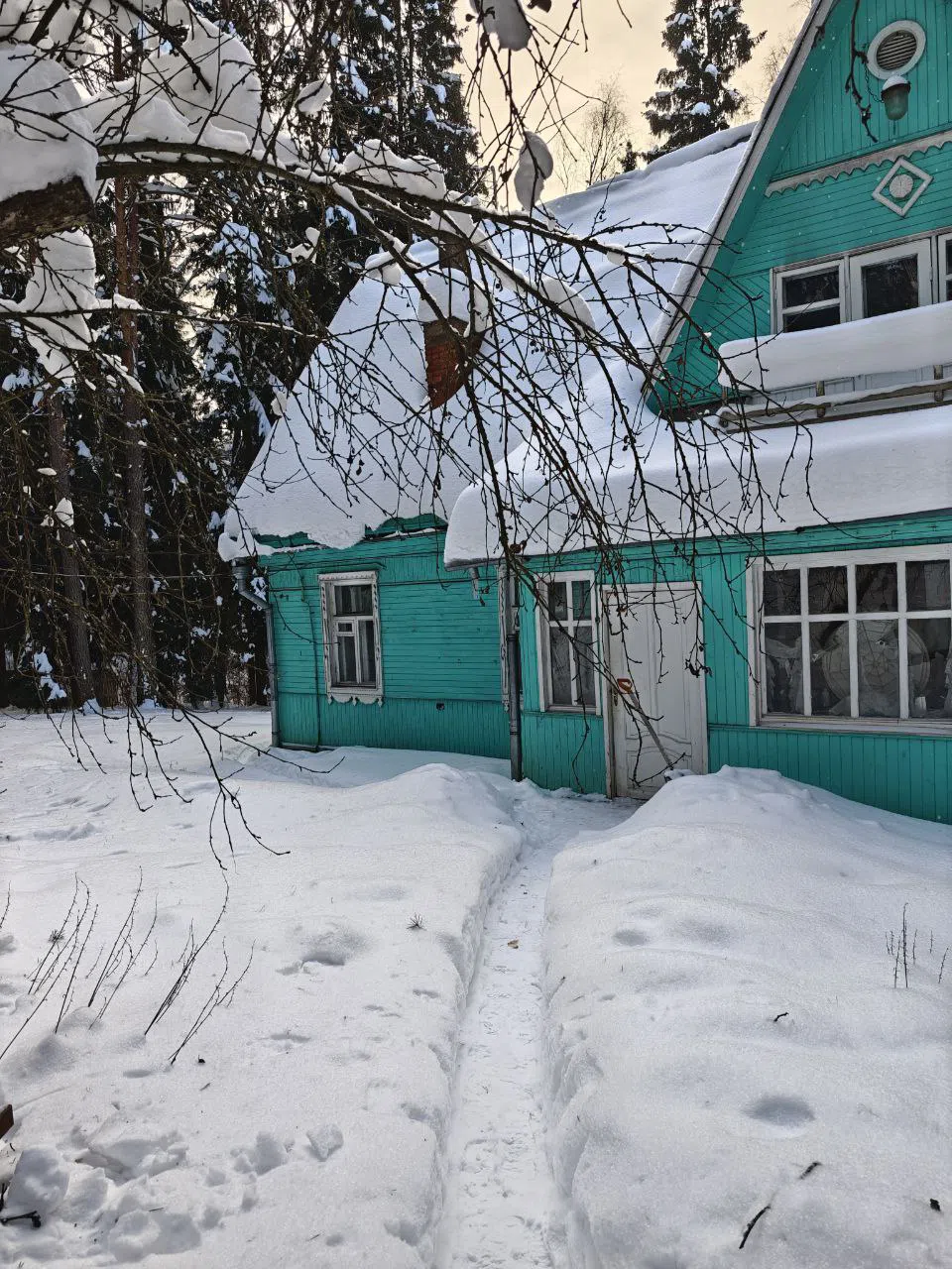Советская большая дача с открытой верандой , фото 7