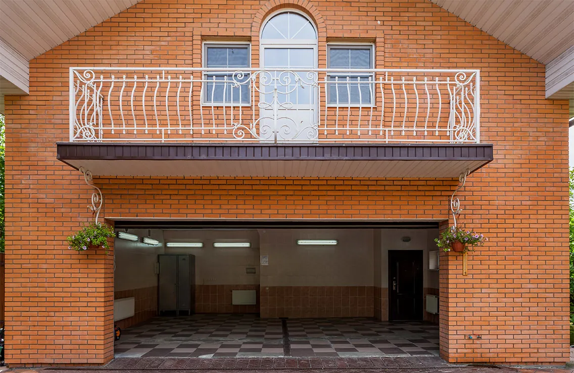 Кирпичный дом с арками, фото 14
