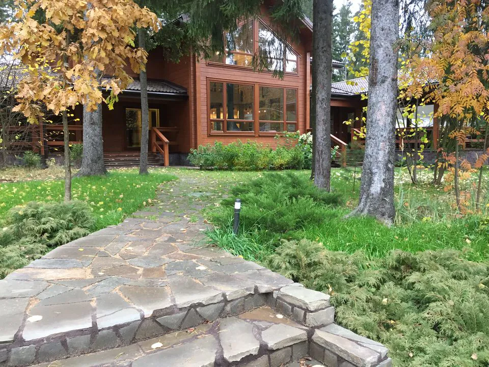 Сосновый дом с камином, фото 9