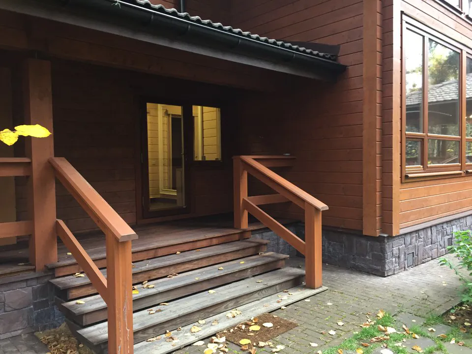Сосновый дом с камином, фото 18