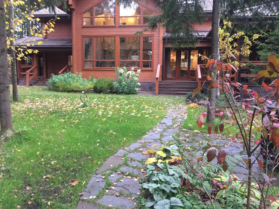Сосновый дом с камином, фото 11