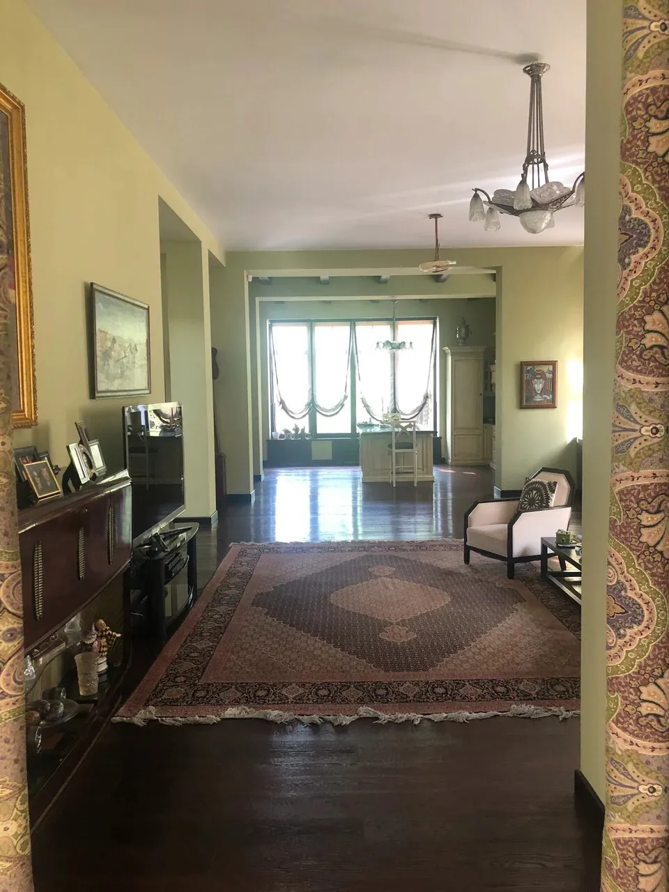 Загородный дом с витражом, фото 14