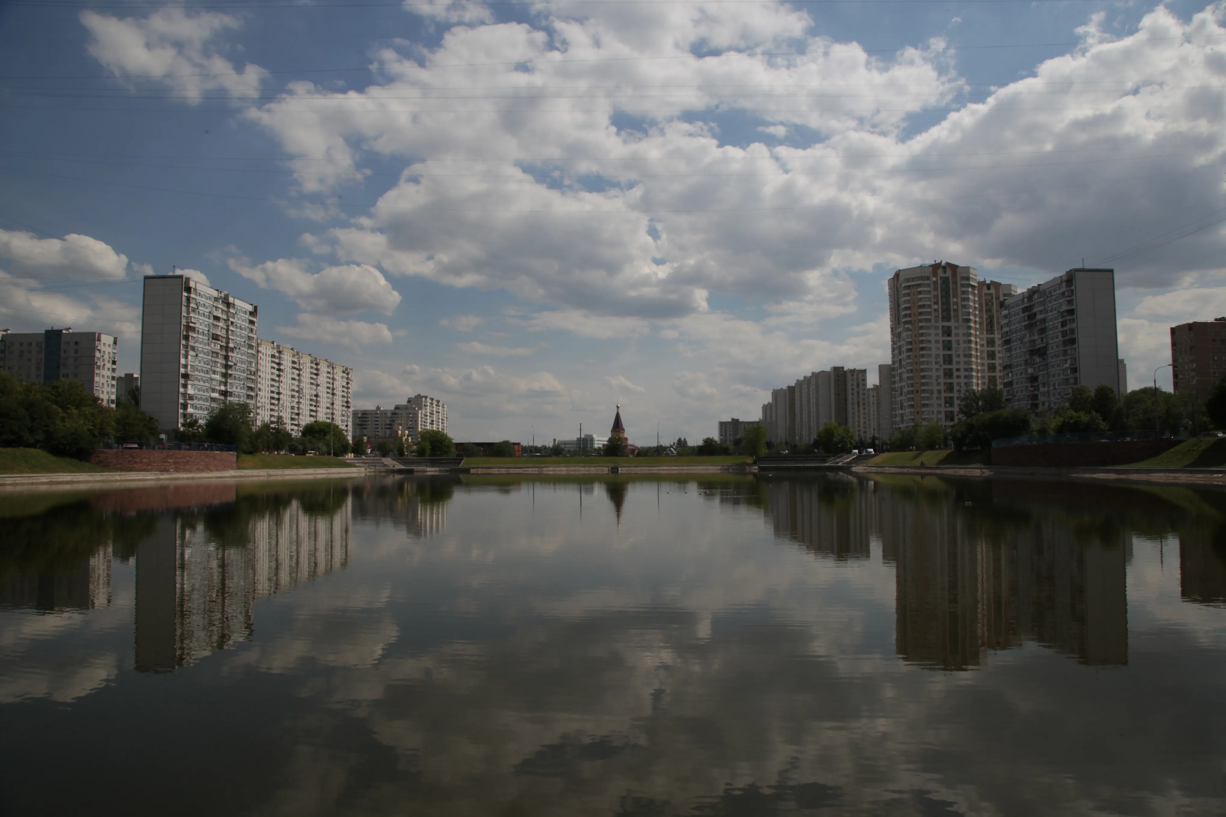 Парк с облаками, фото 1
