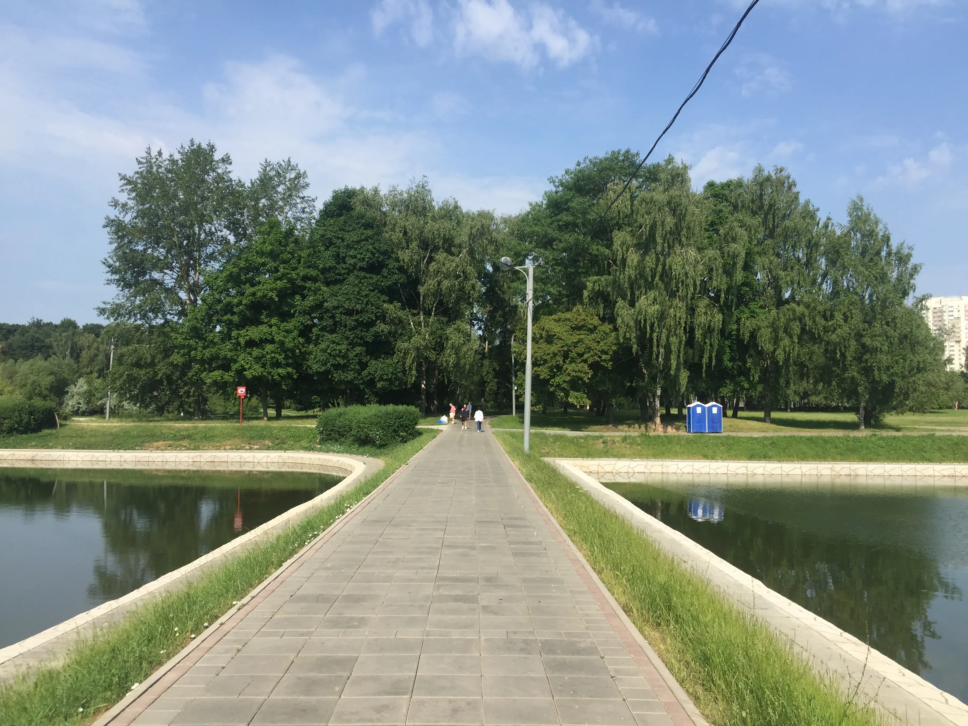 Зеленый парк у пруда, фото 7