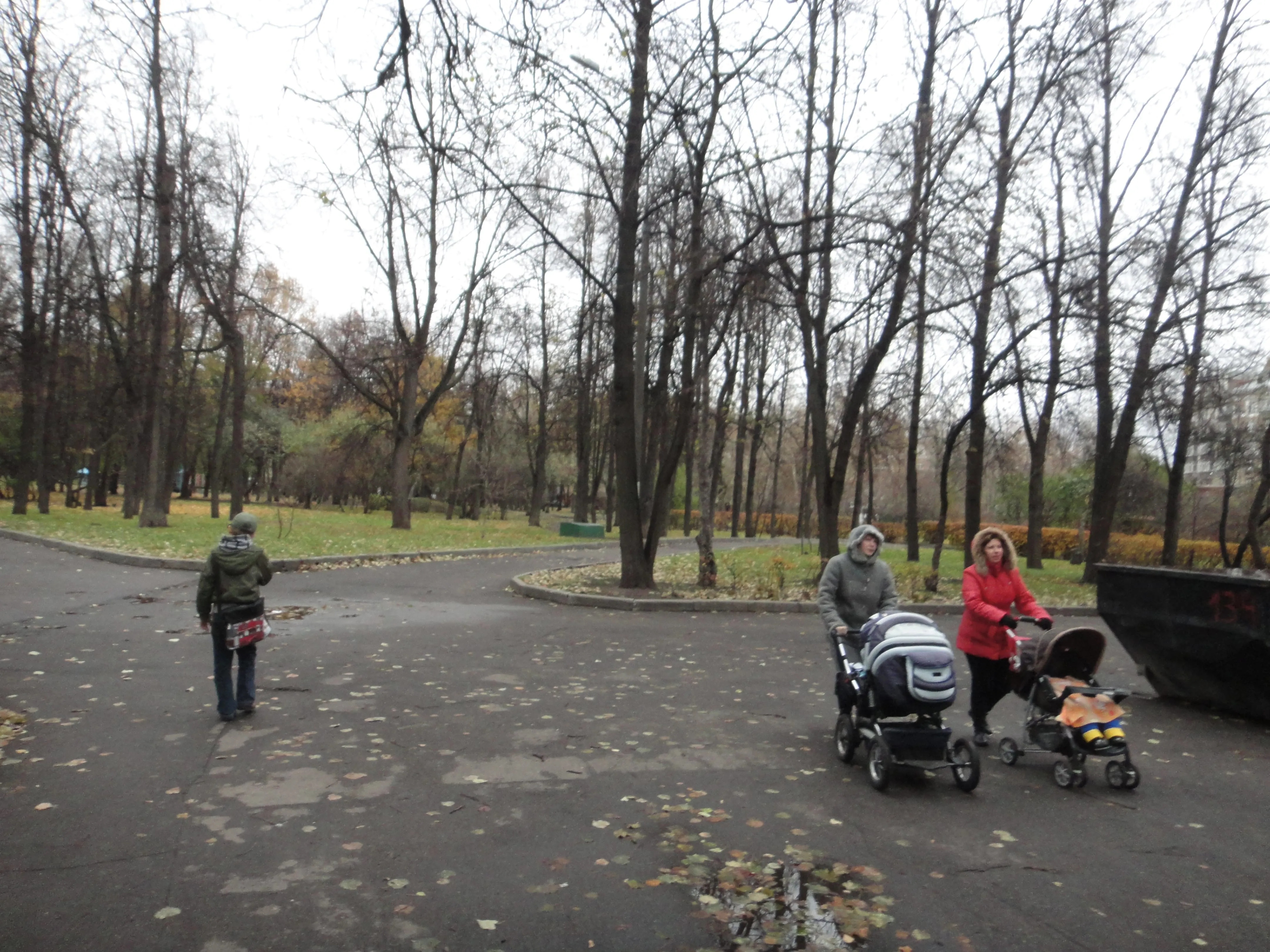 Городской парк осени, фото 7