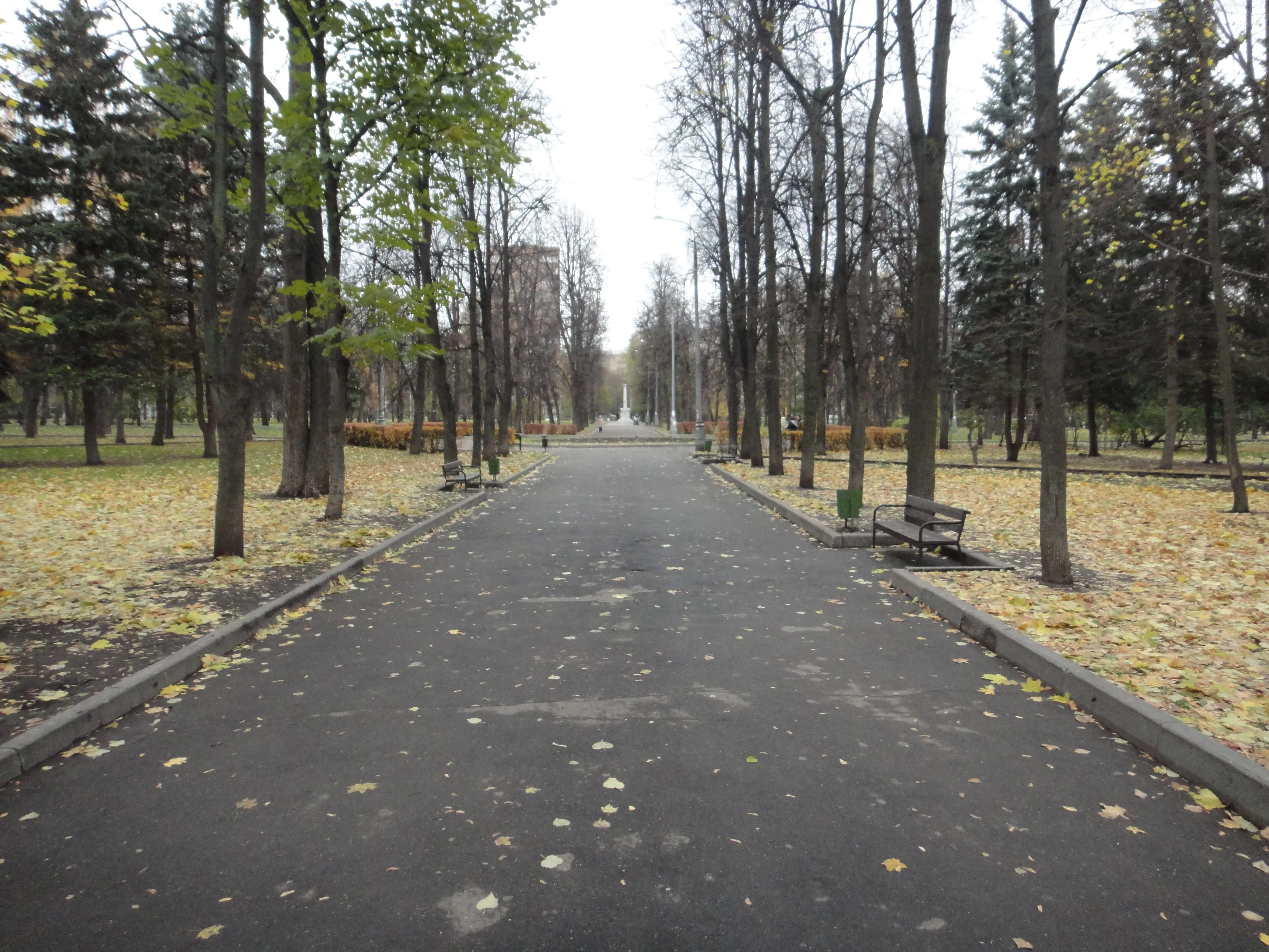 Городской парк осени, фото 12