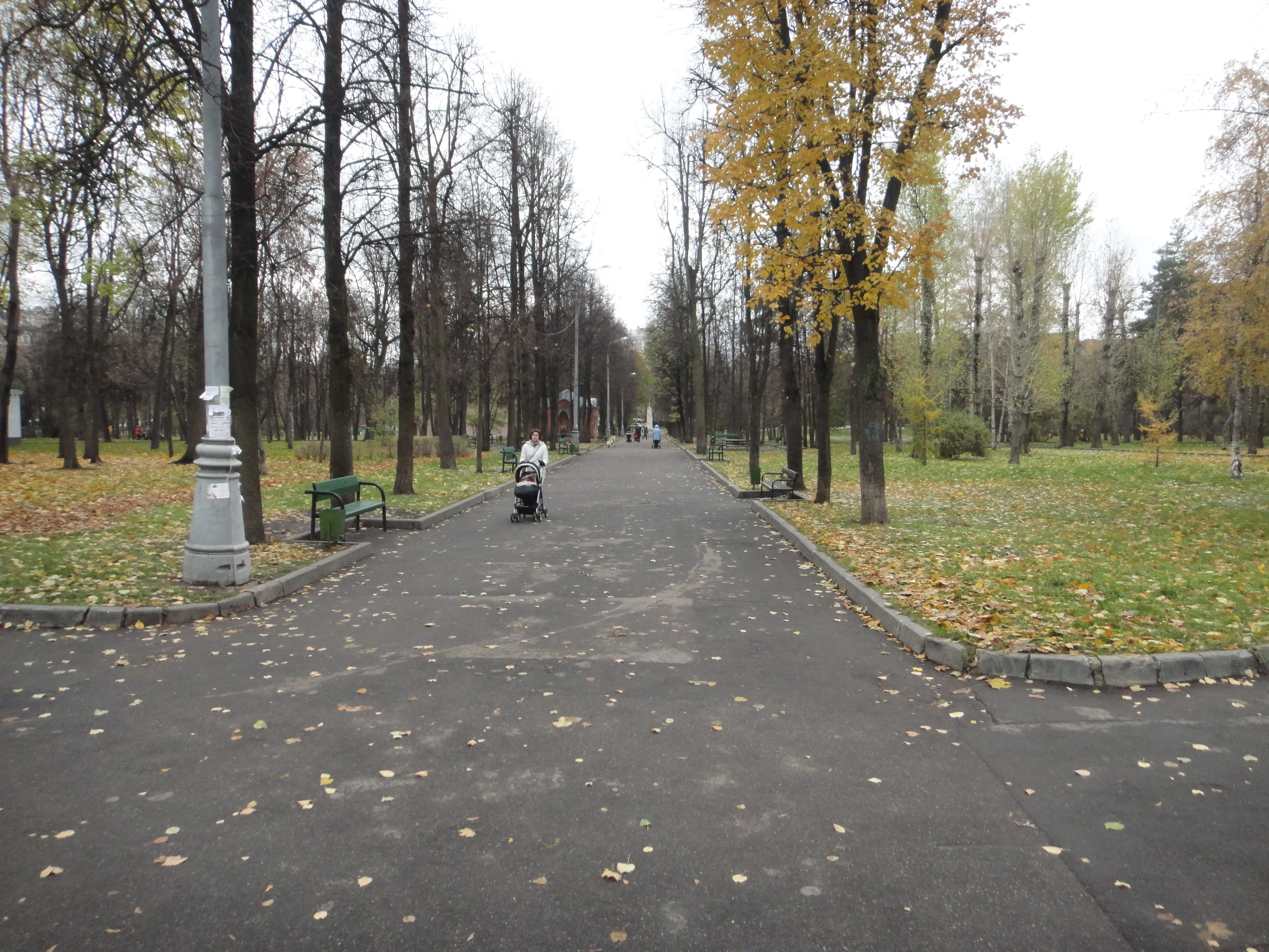 Городской парк осени, фото 9