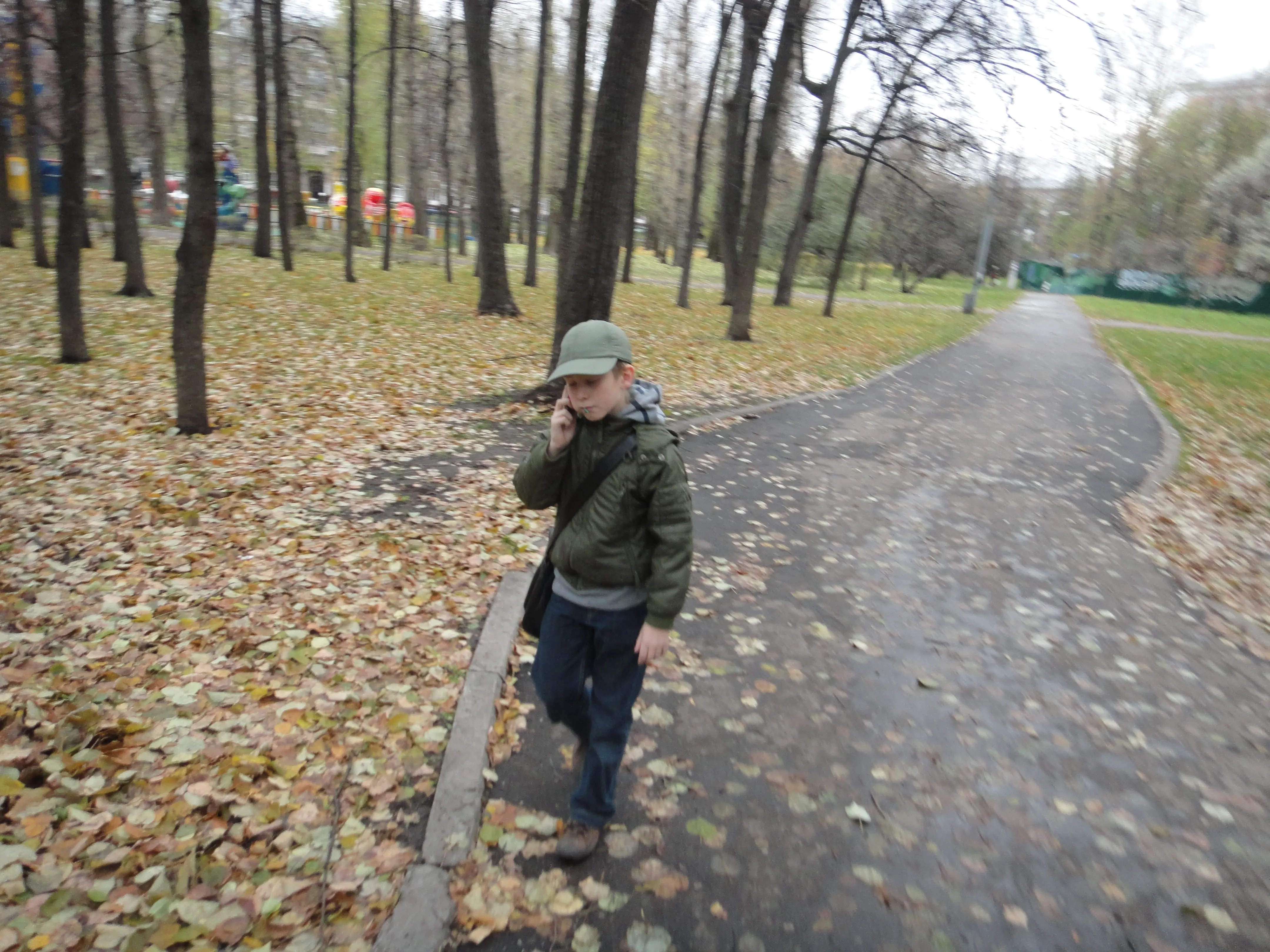 Городской парк осени, фото 6