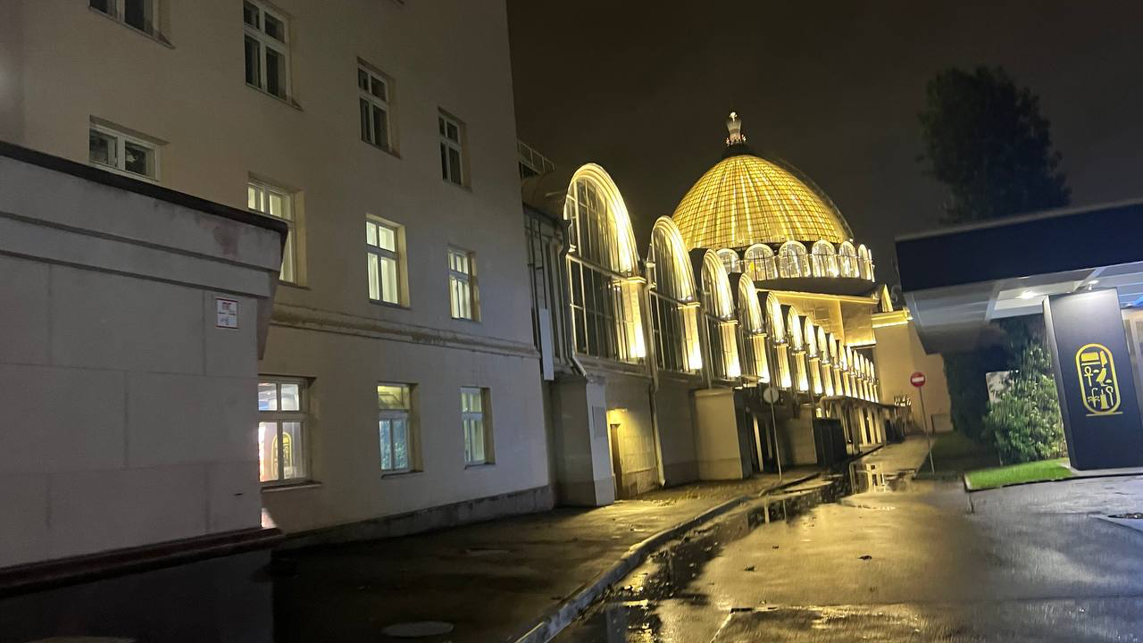 Ночной парк с неоном, фото 12