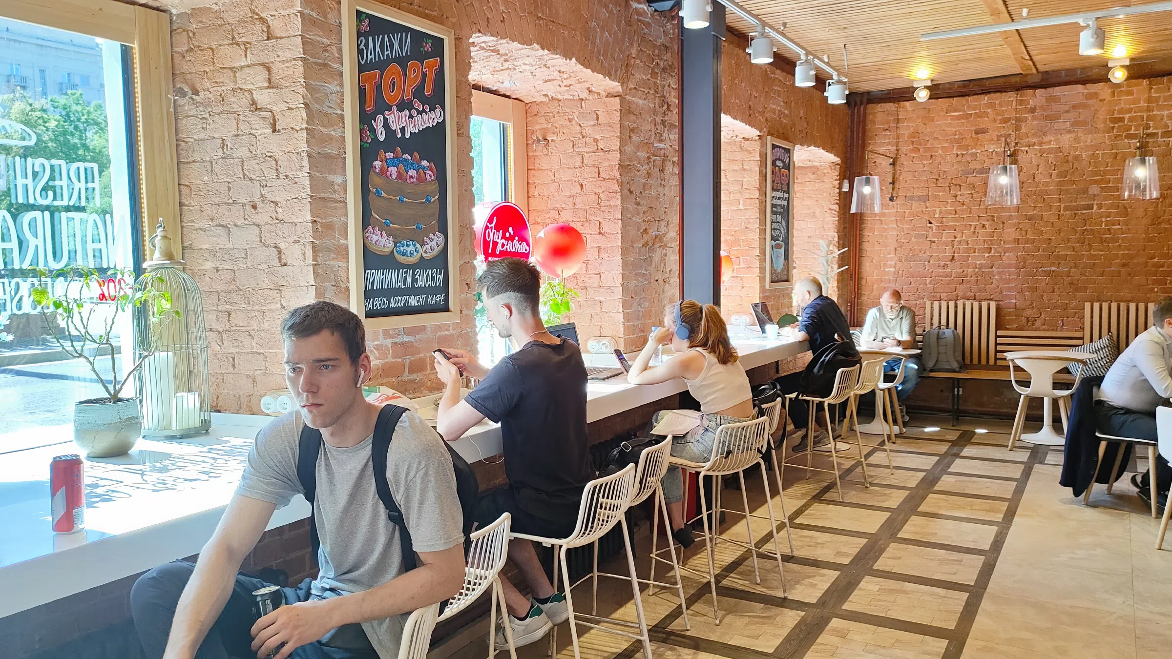 Кафе в кирпичном стиле, фото 21