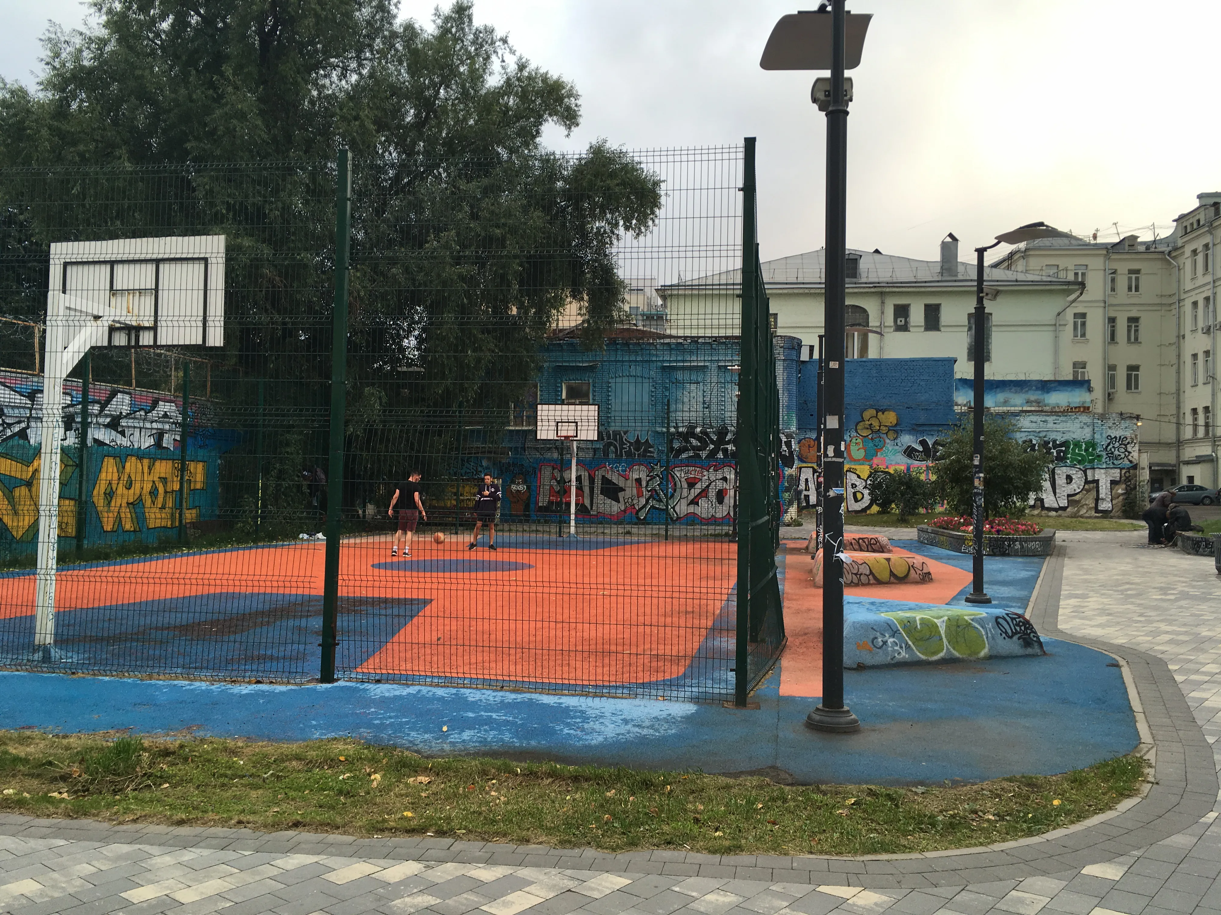 Стритбол с граффити, фото 4
