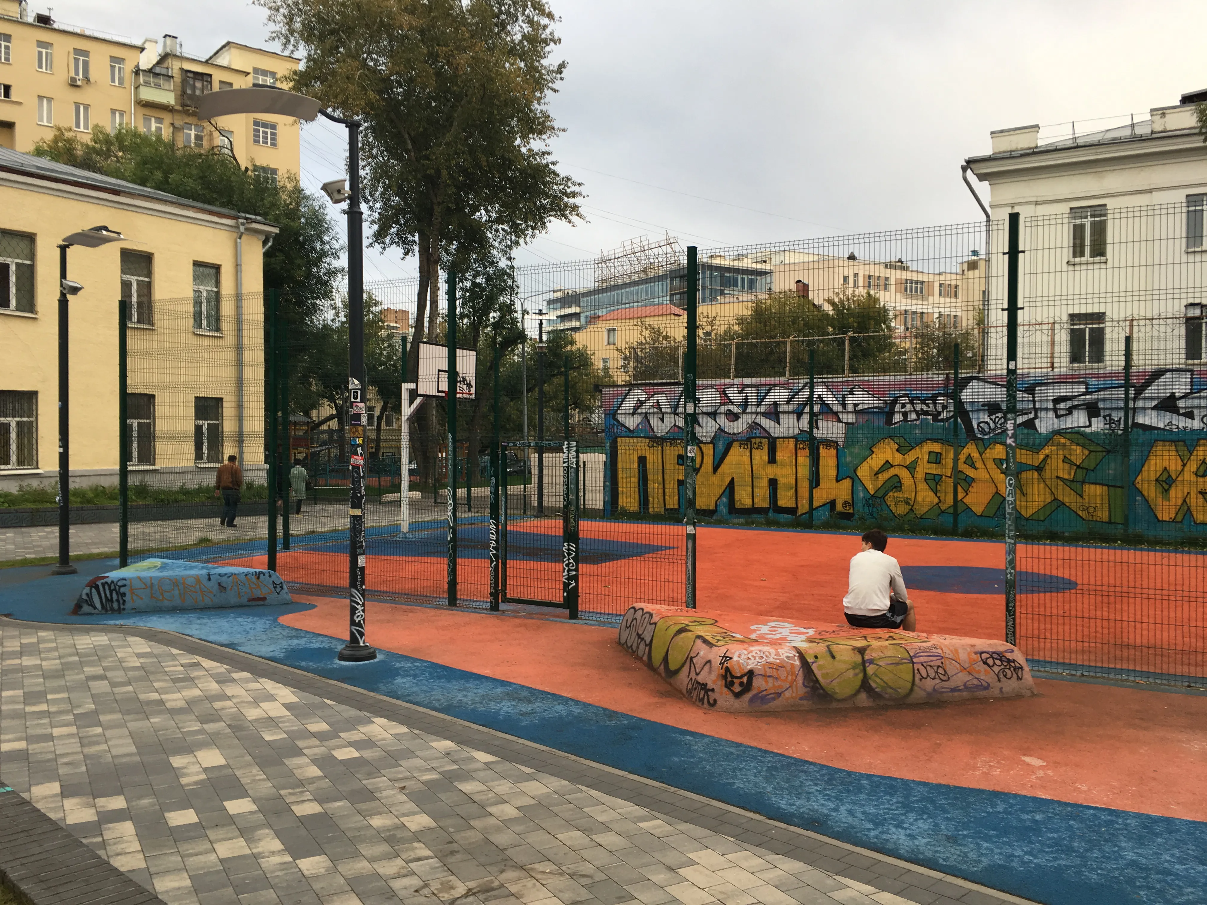 Стритбол с граффити, фото 2