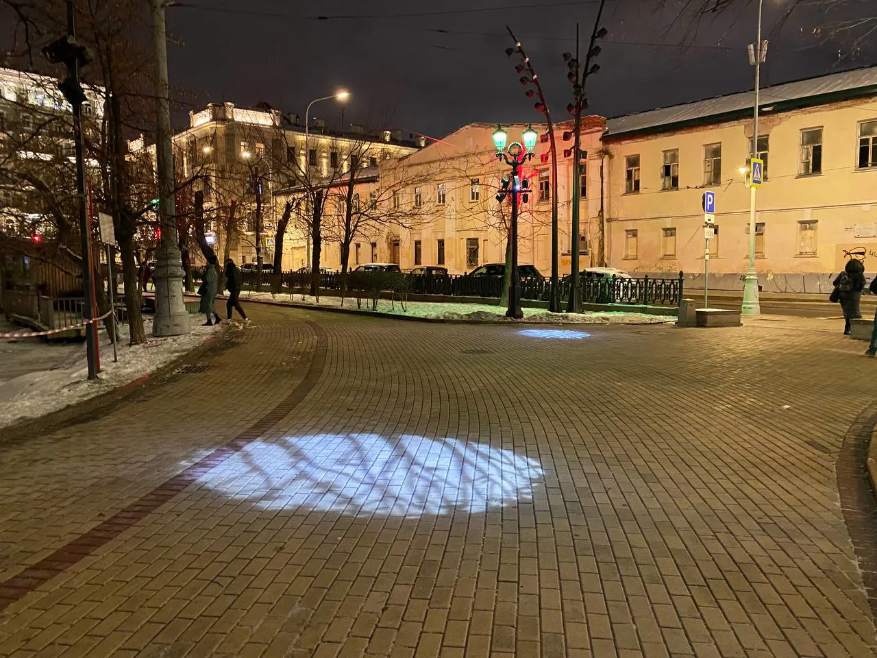 Городской парк в огнях, фото 19