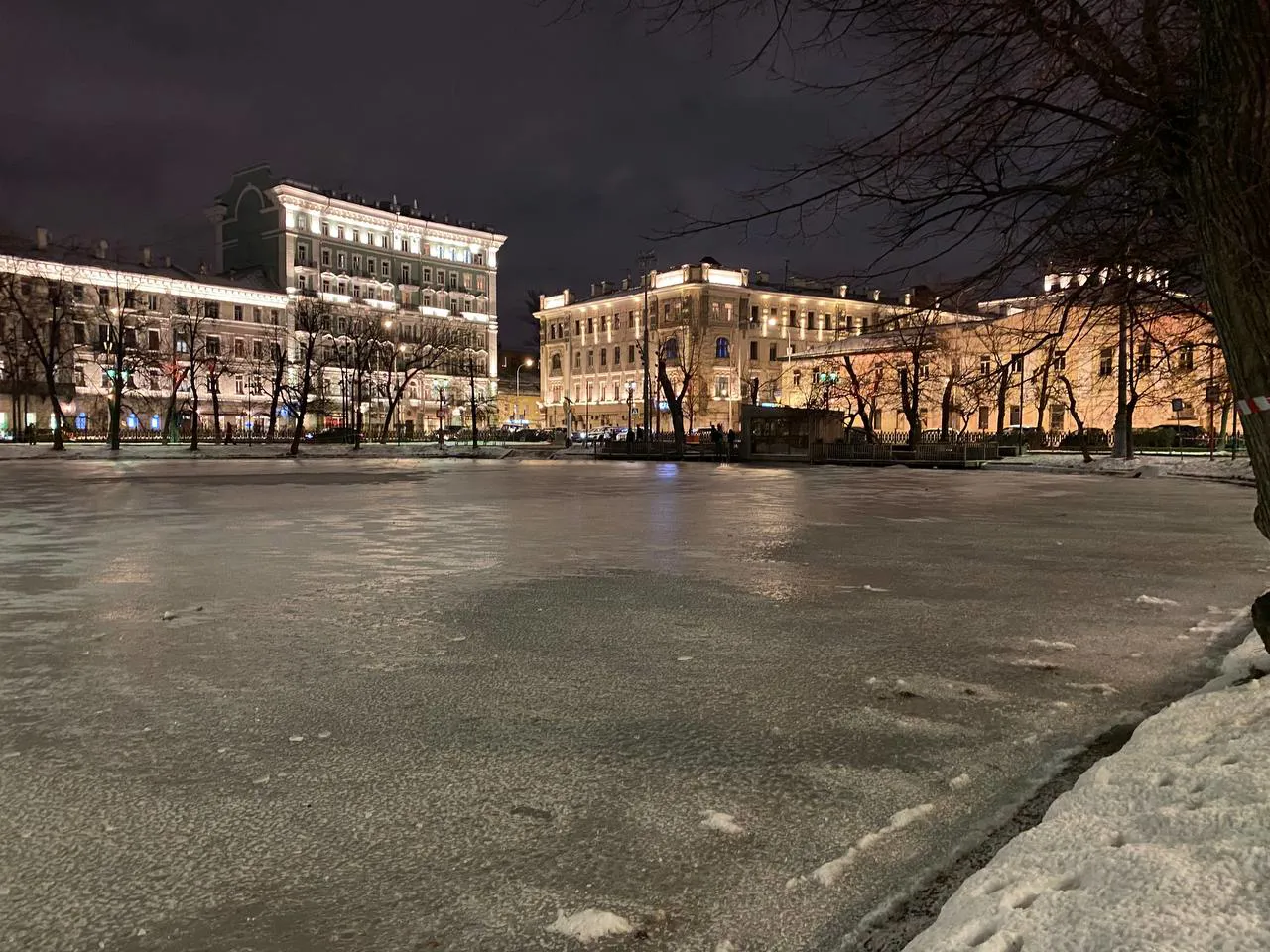 Городской парк в огнях, фото 20