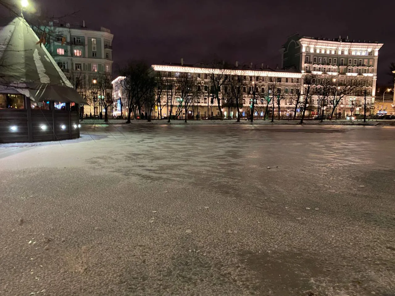 Городской парк в огнях, фото 18